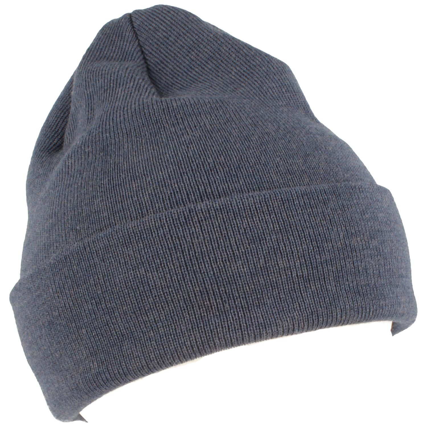 Balke Strickmütze XXL lässig Rollrand aus 100% Merinowolle günstig online kaufen