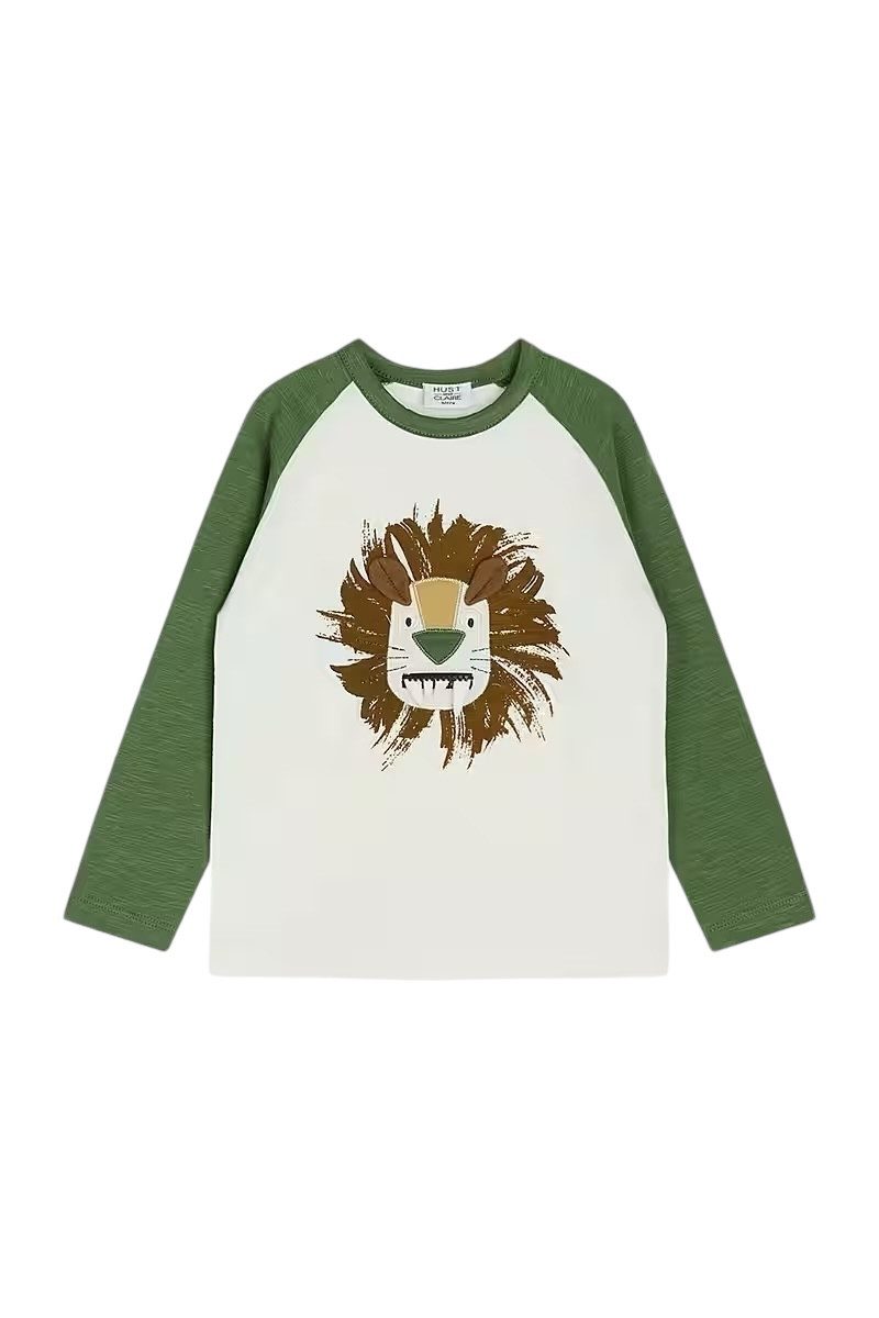 Hust & Claire Langarmshirt Archie (1-tlg) Print an der Vorderseite