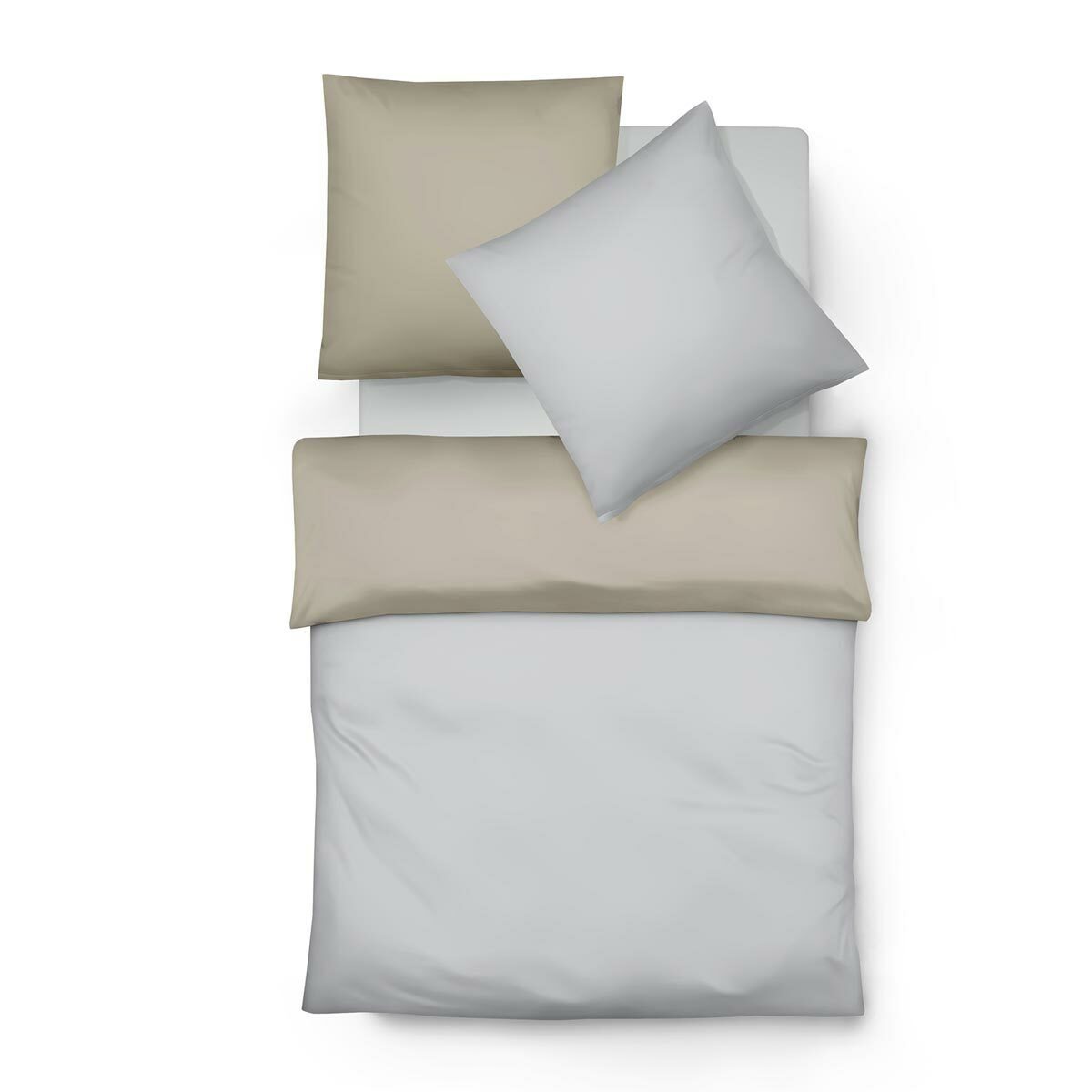 fleuresse Bettwäsche, Flanell, 2 teilig. Reduzierter Preis € 64,95. Unverbindliche Preisempfehlung € 89,95, (€ 64,95 pro 1 Stk)