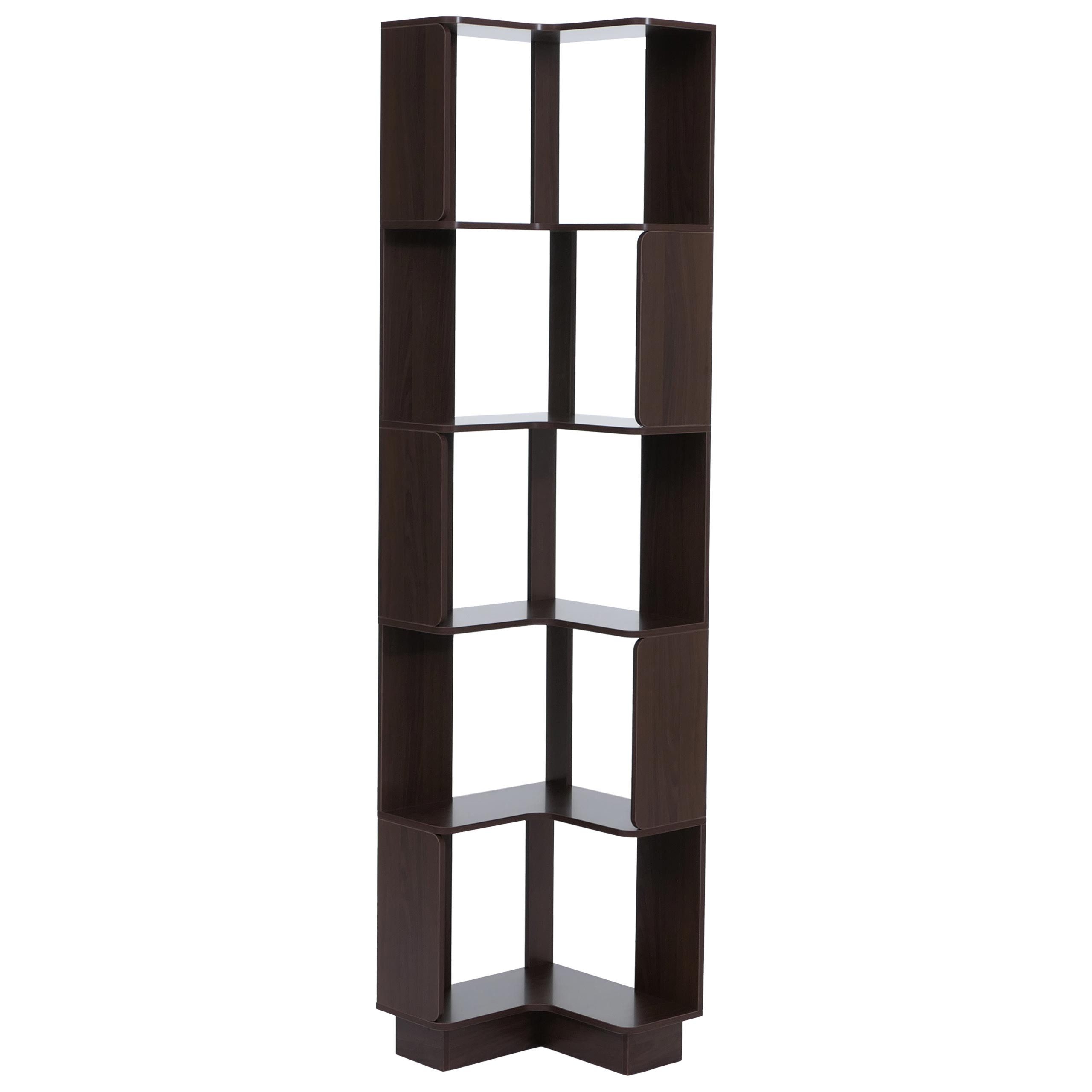 MCW Eckregal MCW-P53, Fünf offene Ablageflächen, Stabiler Stand günstig online kaufen