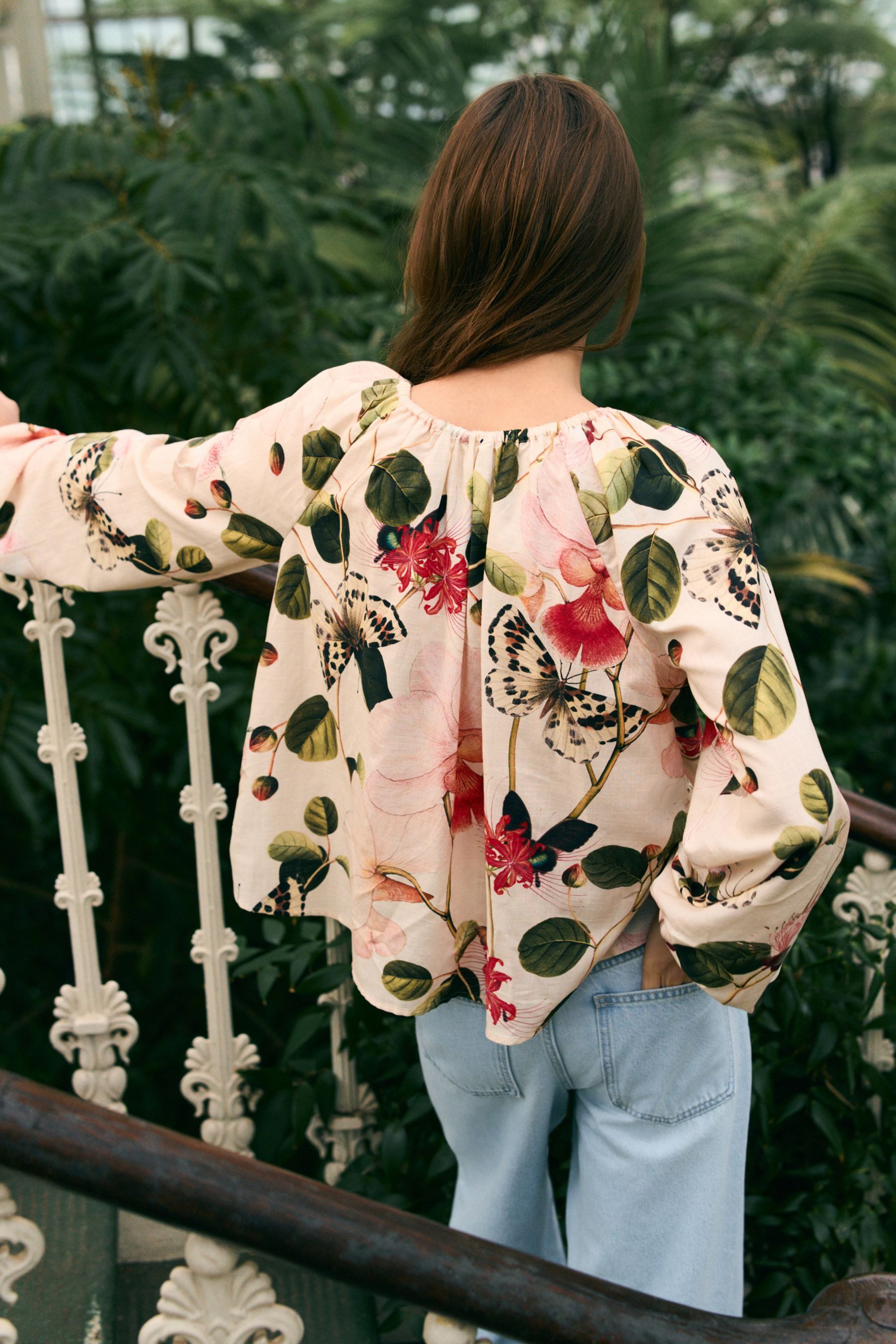 Next Blusenshirt Langärmeliges Oberteil mit U-Boot-Ausschnitt (1-tlg) günstig online kaufen