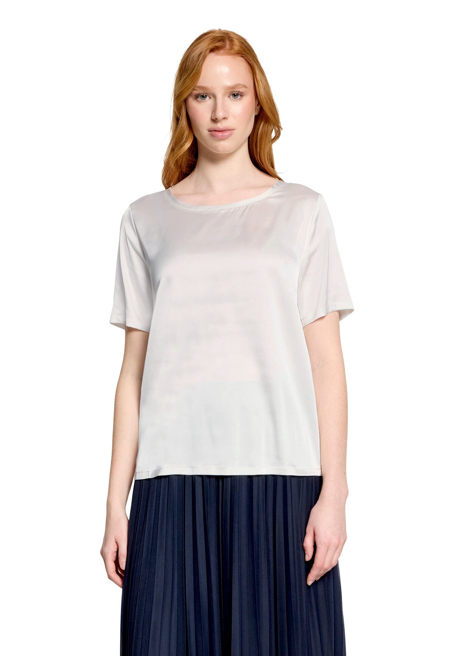 Betty Barclay Schlupfbluse Damen mit Rundhalsausschnitt
