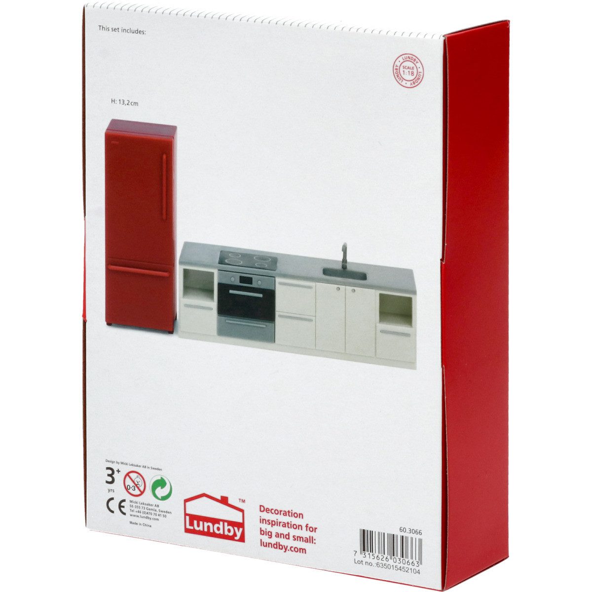 Lundby Puppenhausmöbel Küchenzeile Mädchen (2tlg) – Bild 3 von 3