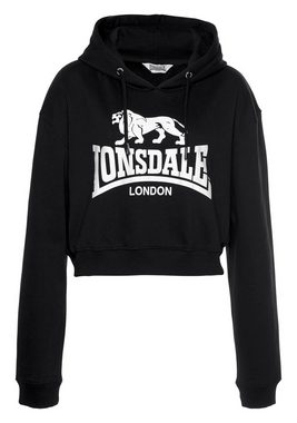 Lonsdale Kapuzensweatshirt Crop Top ROXETH