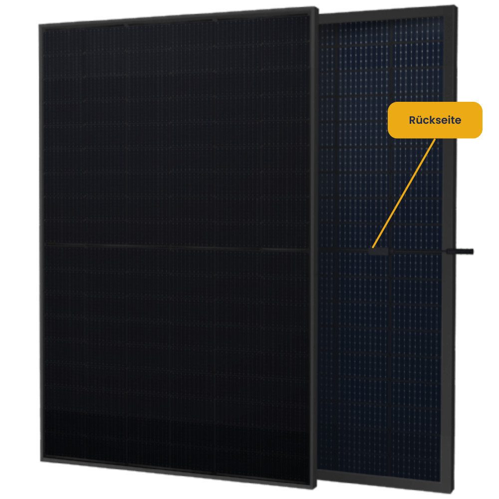 Kleines Kraftwerk Solarmodul, 500 W, Monokristallin, (1-St), 500W