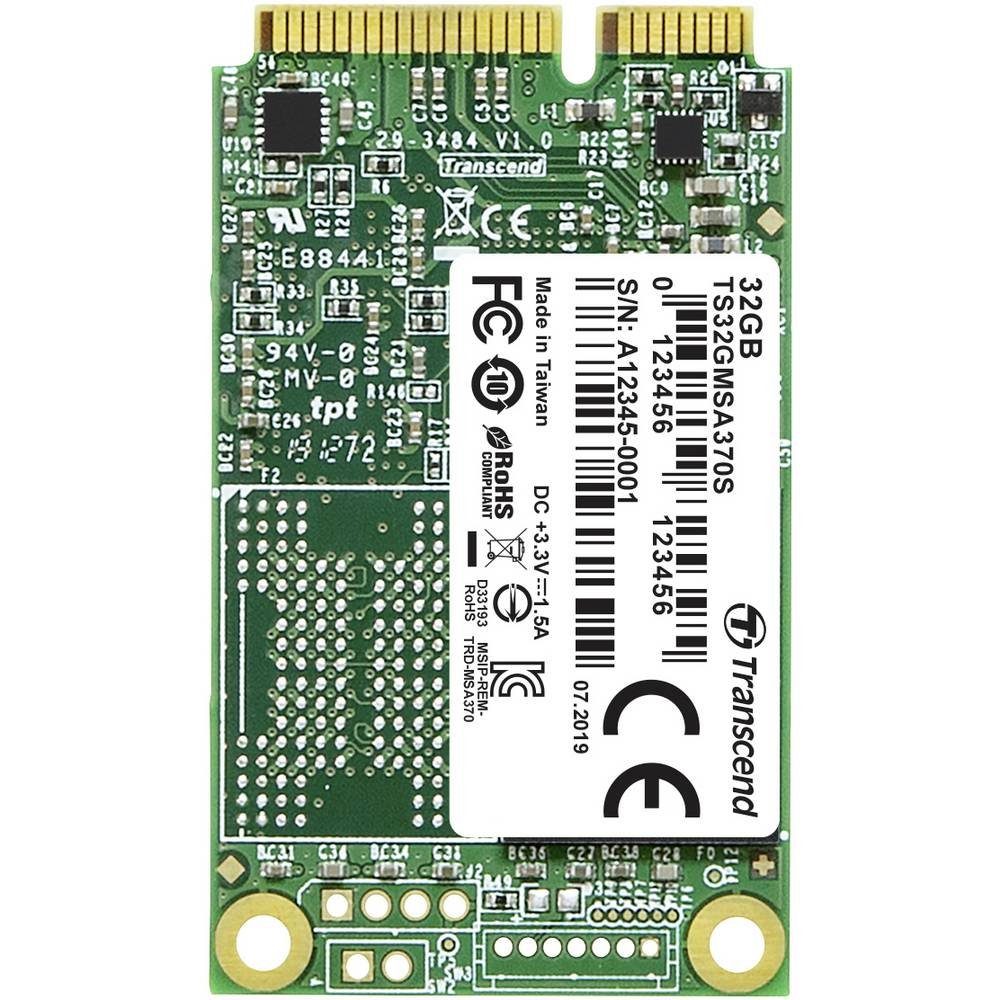 Transcend mSATA SSD 370S SSHD-Hybrid-Festplatte