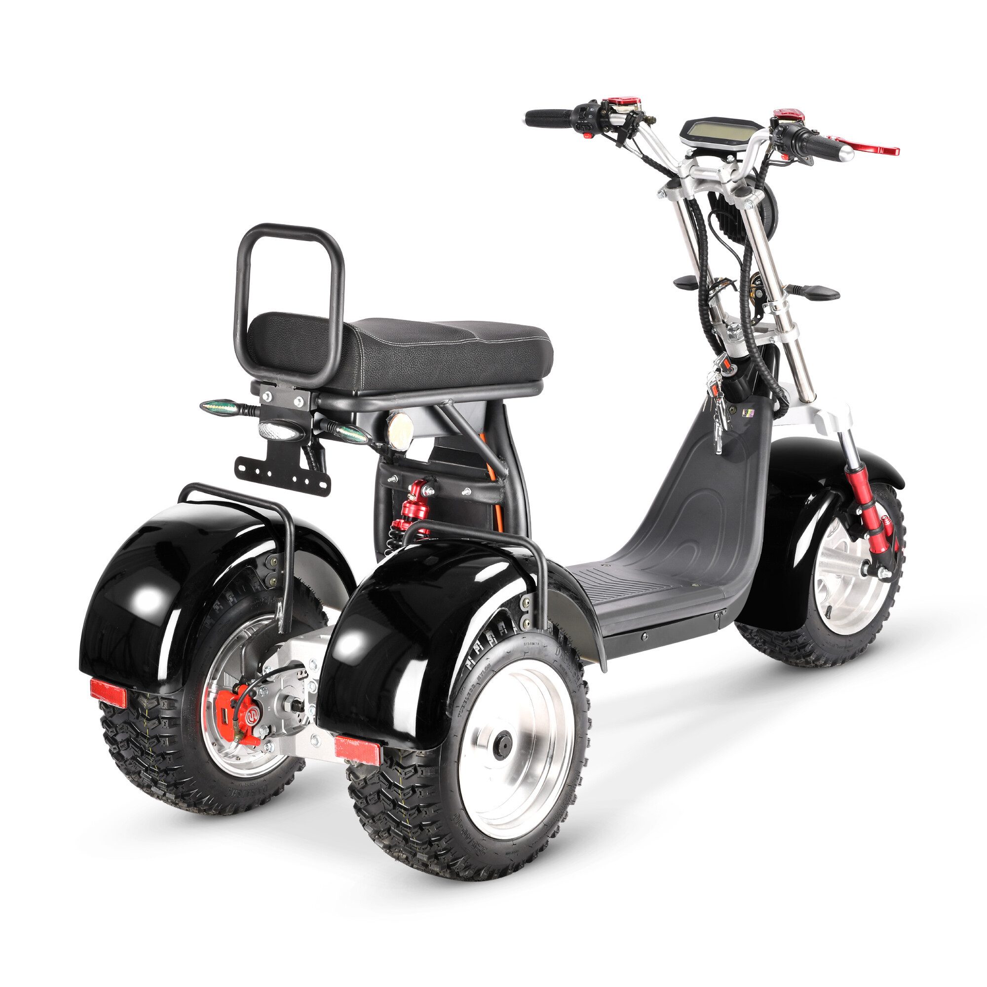 Urban Hopper E-Scooter Urban Chopper Trike CP7 Electric Tricycle E-Scooter Tiltable 45km/h, 4000 W, 45 km/h, 2x 2000W COC Lithium-Ion Battery