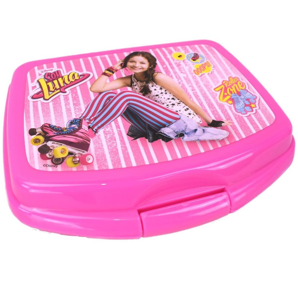 Eli Lunchbox Soy Luna Brotdose für unterwegs aus Kunststoff für Mädchen in Pink, Kunststoff, authentisch gestaltet