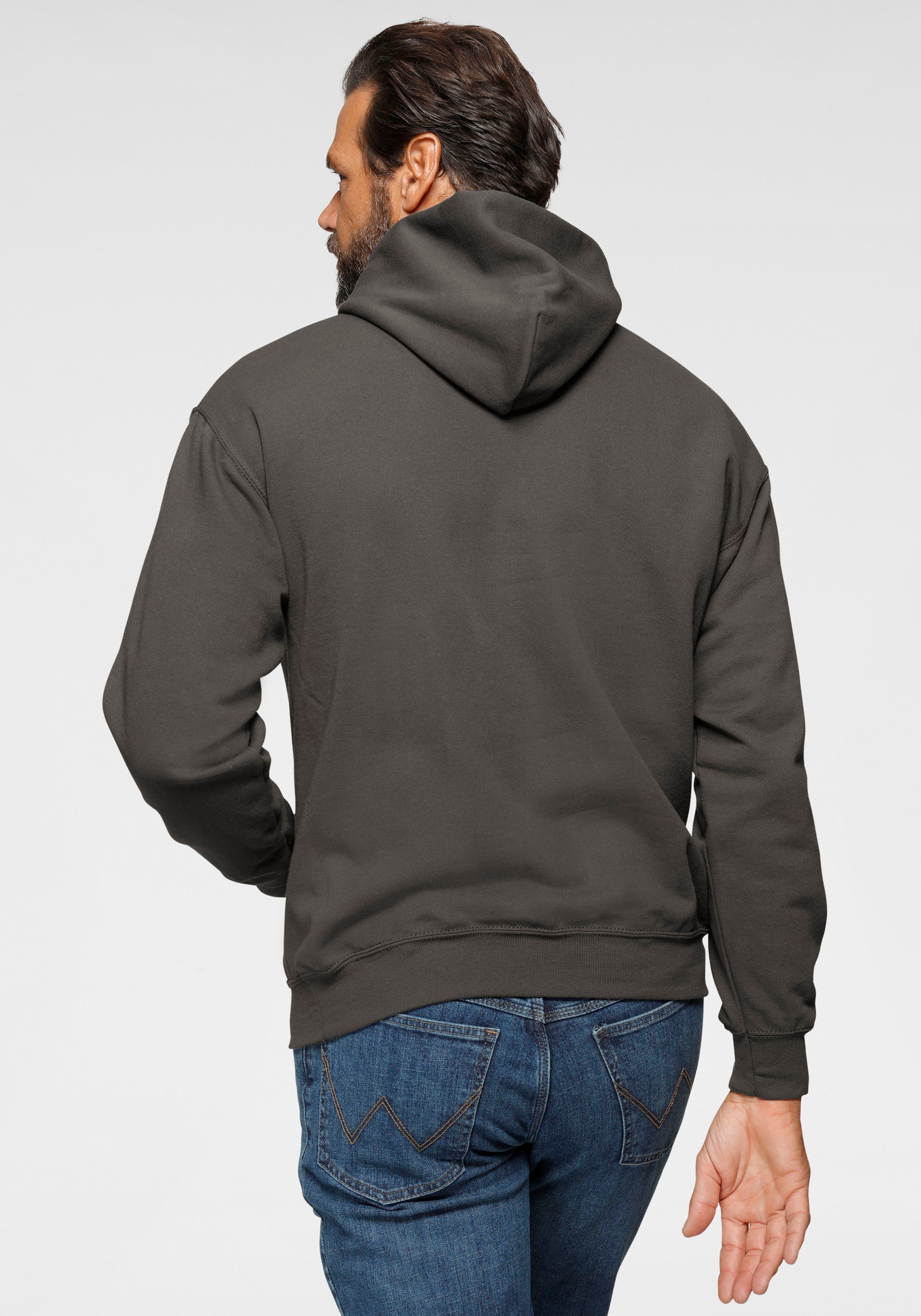 Fruit of the Loom Kapuzensweatshirt mit Kängurutasche – Bild 2 von 5