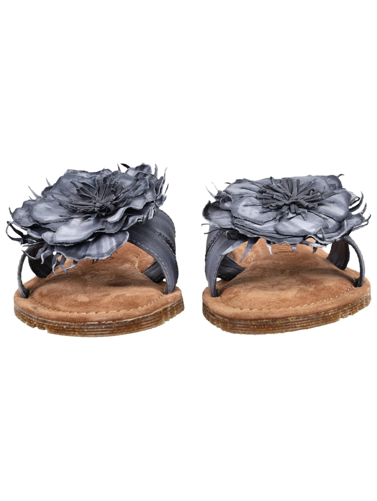 Lazamani Lazamani Pantoletten Leder/Textil Pantolette