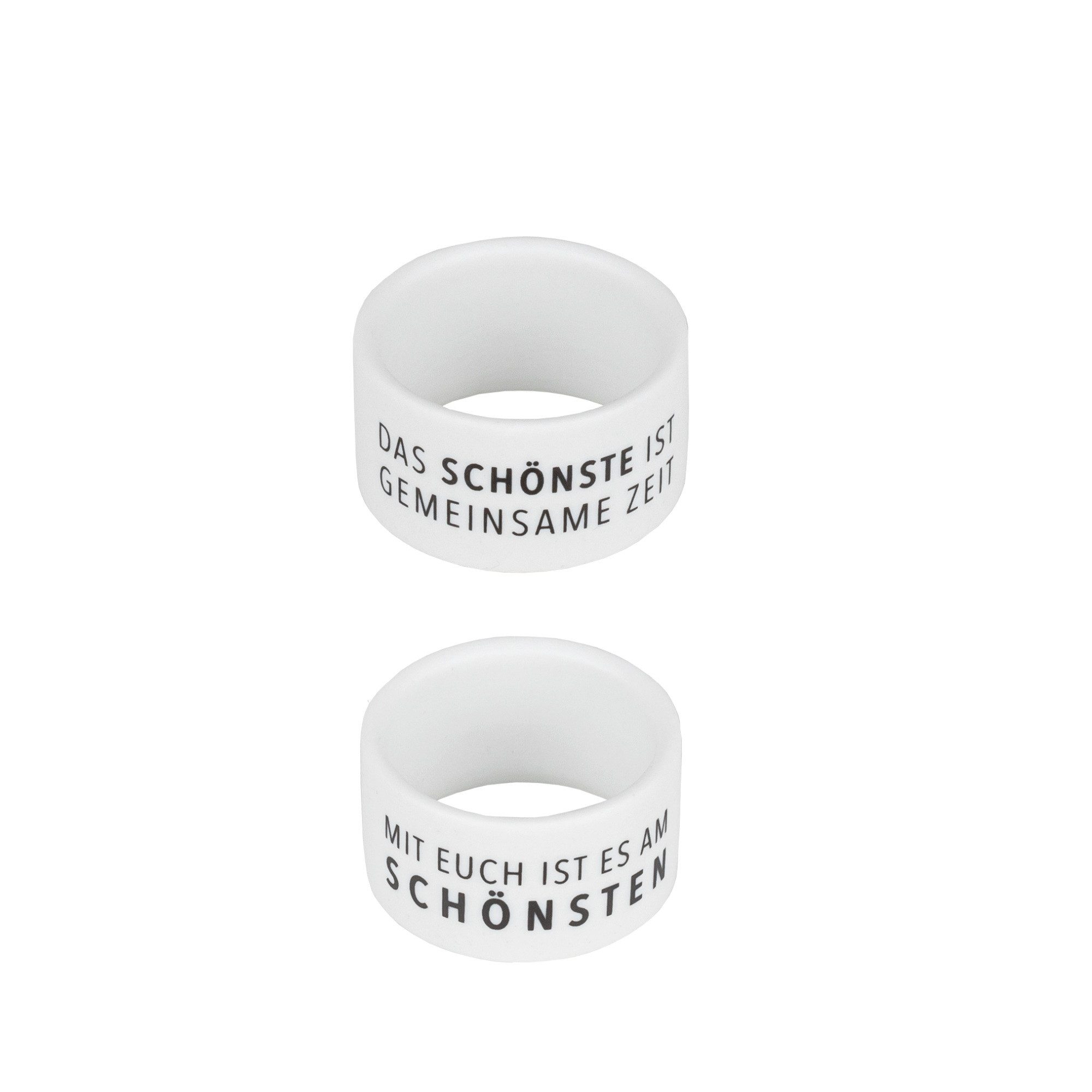 Räder Serviettenhalter räder Serviettenring 2er Set Schönste Porzellan weiß 0016128