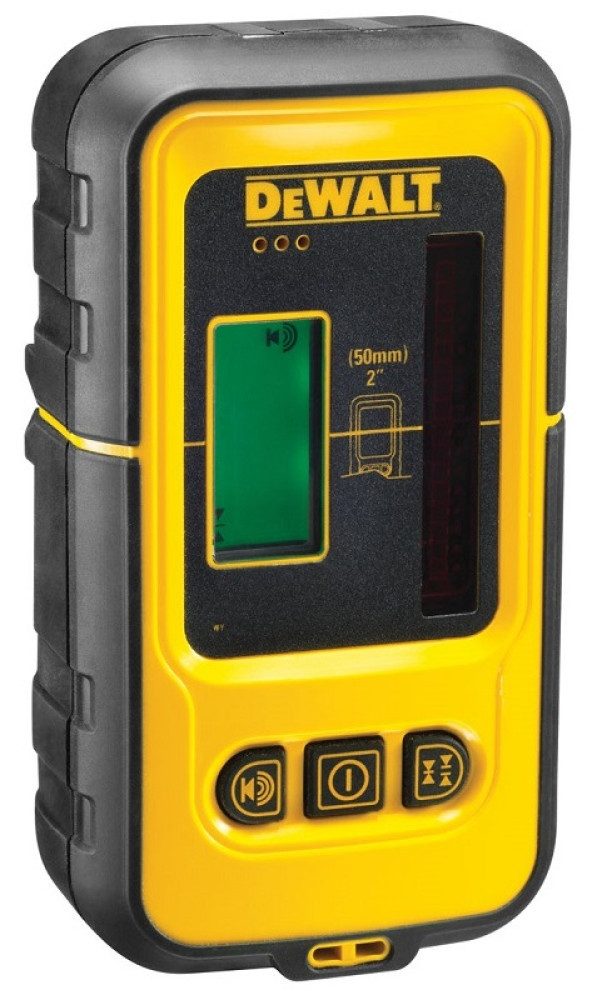 DeWalt Laser-Empfänger DEWALT Laser-Detektor mit rotem Laserstrahl DE0892 für 50 m