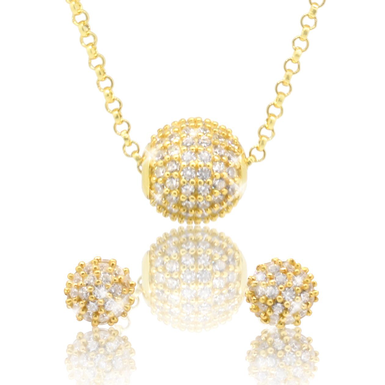 PAVELS Schmuckset Grace (Halskette, Ohrstecker), Elegantes günstig online kaufen