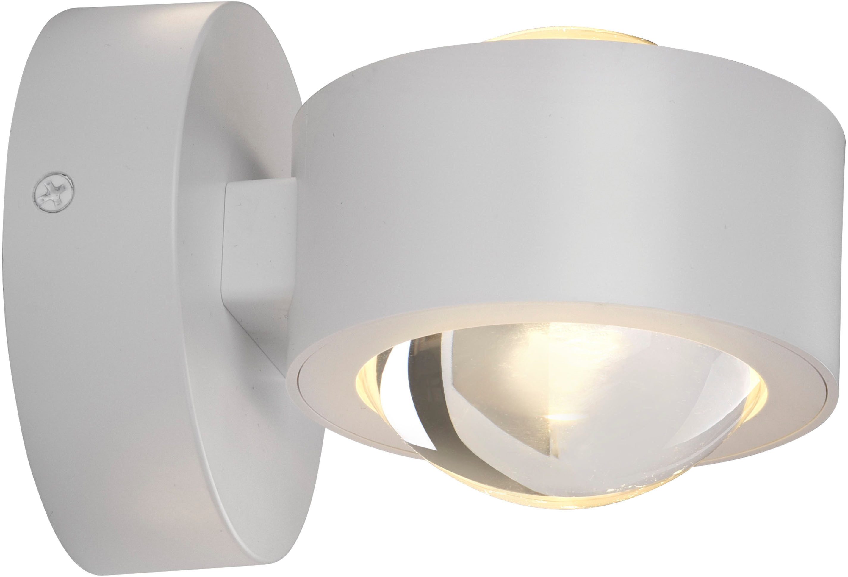 SCHÖNER WOHNEN-Kollektion LED Wandleuchte CHIA, LED fest integriert, Warmweiß, SCHÖNER WOHNEN Kollektion, Up- und Downlight