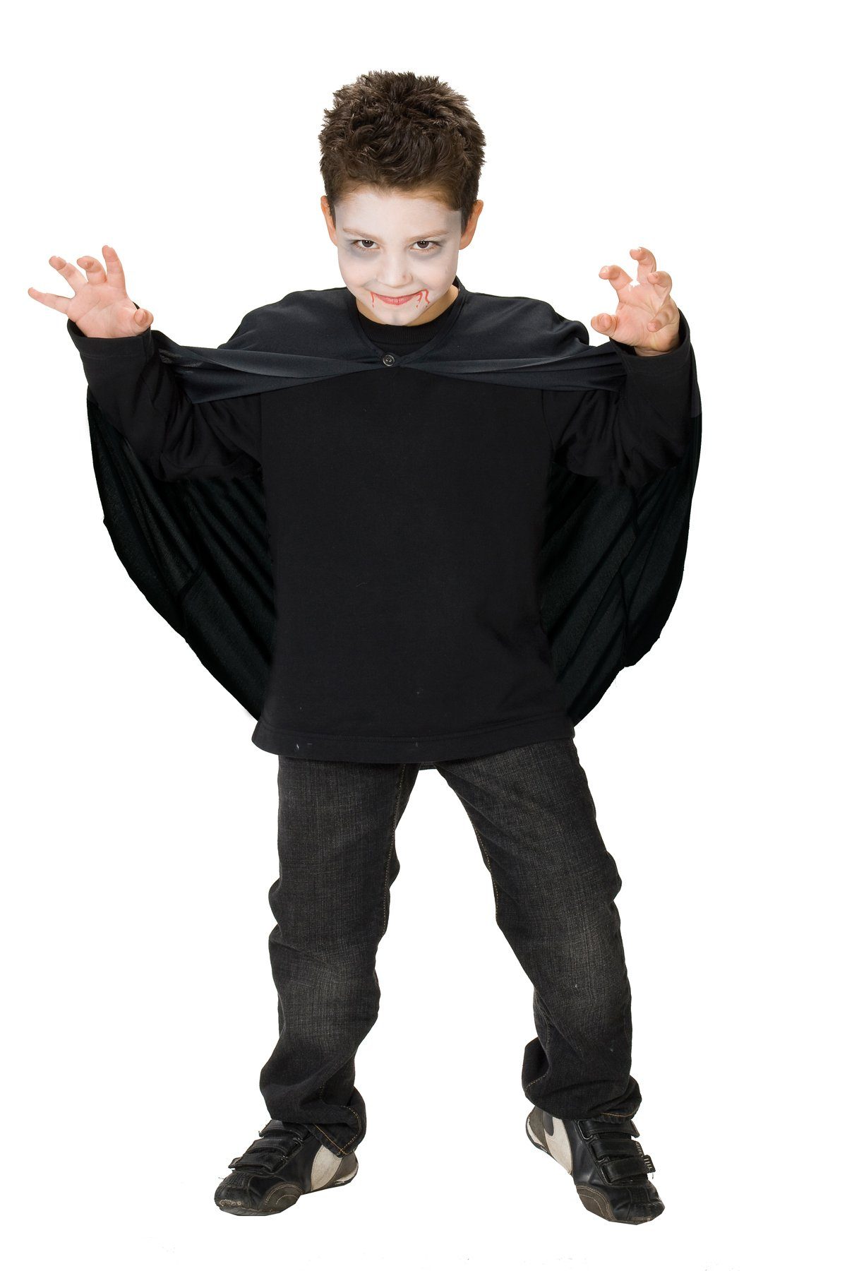 Rubie´s Kostüm Rubies 12626 - Umhang Kinder Kostüm, Gewand, Vampir Cape Gr.  128 - 152