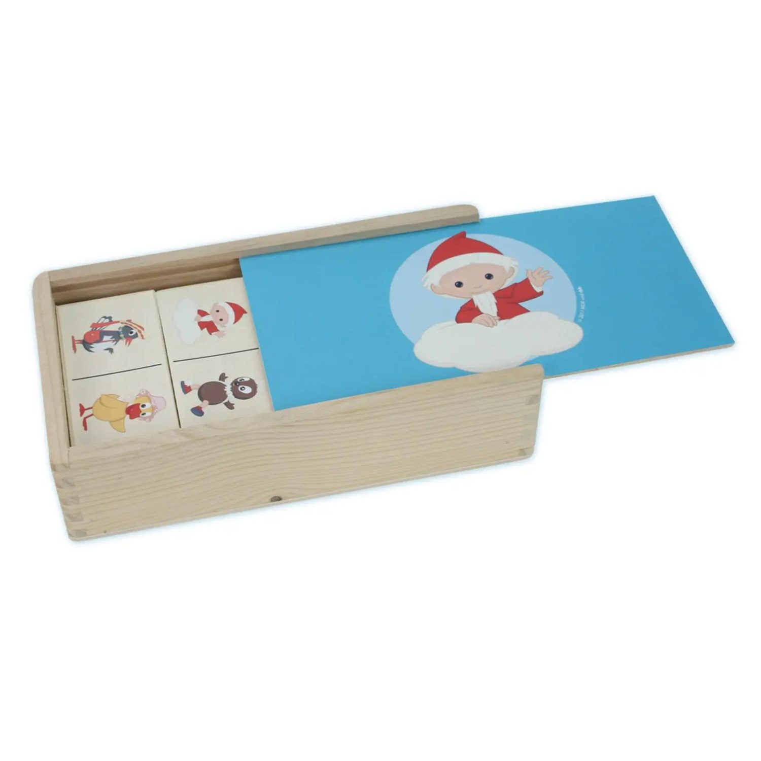 Trötsch Verlag Spiel Holz-Domino Unser Sandmännchen