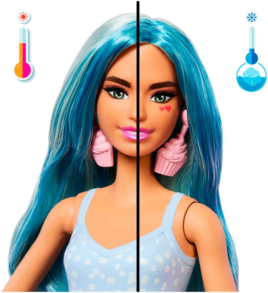 Barbie Anziehpuppe Pop! Reveal Treats Serie - blaue Puppe günstig online kaufen