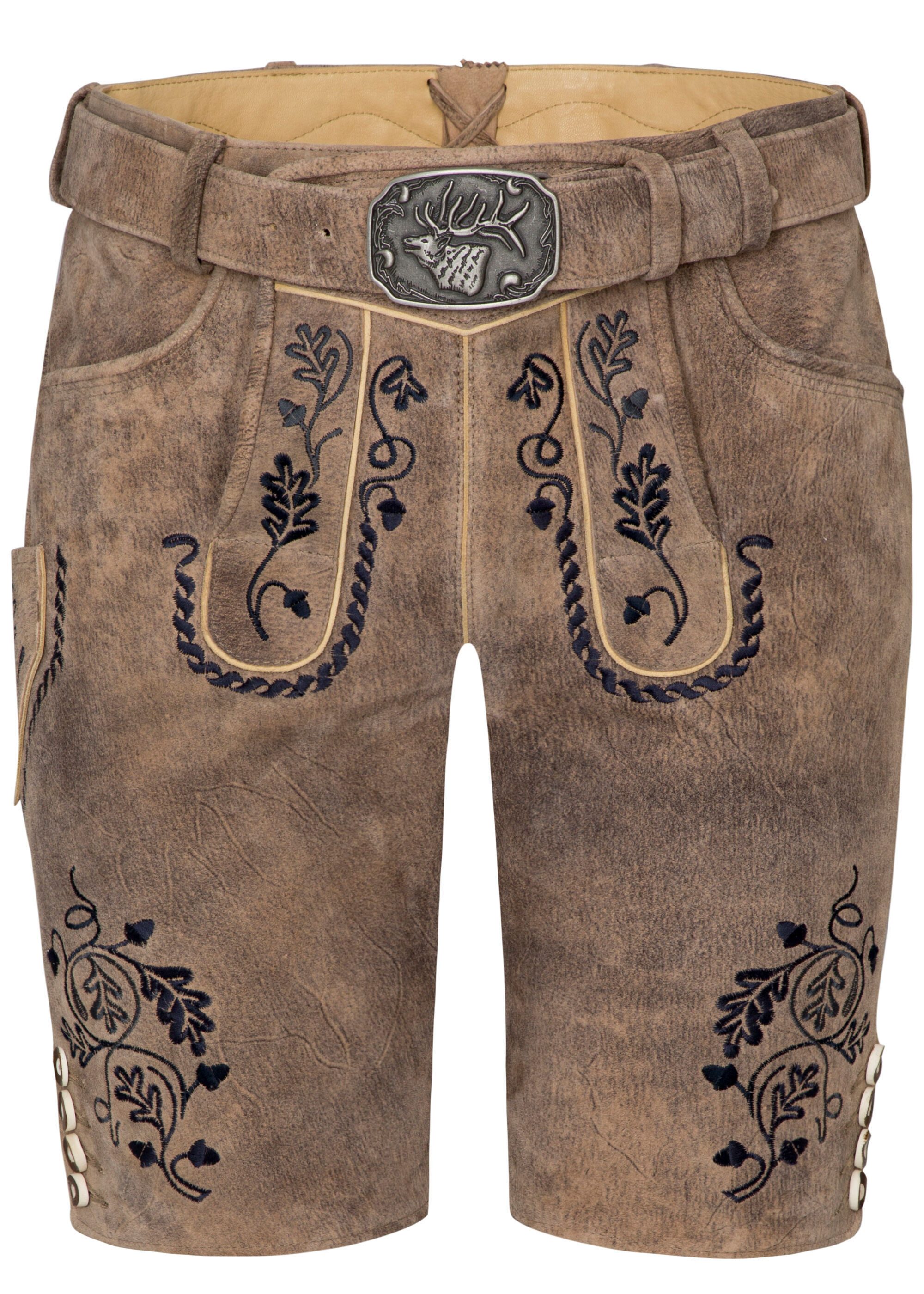 Spieth & Wensky Shorts Gernot in traditioneller Optik günstig online kaufen