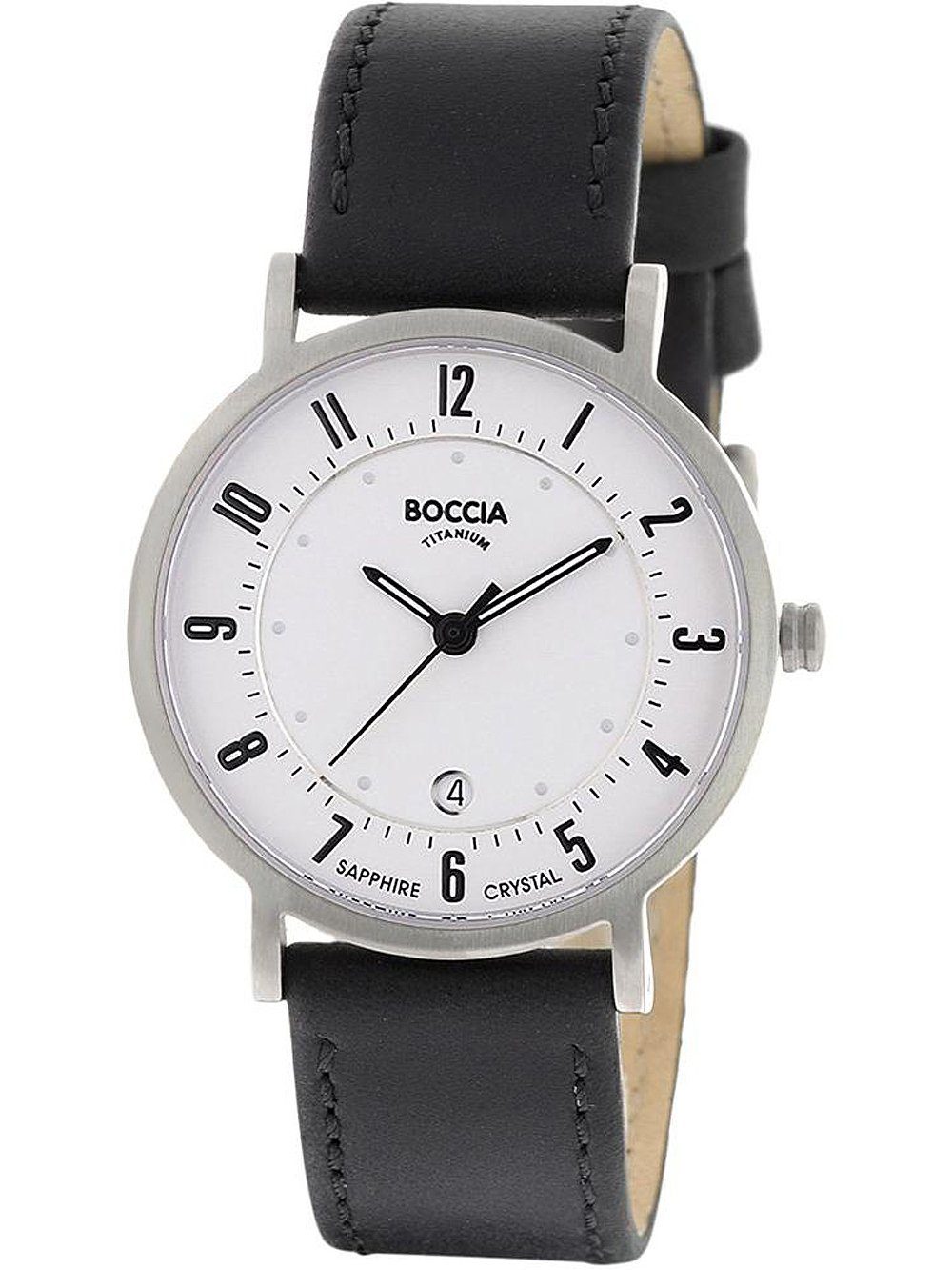 Boccia Quarzuhr Boccia 3296-01 Damenuhr Titanium 32mm 5ATM Boccia 3296-01 Damenuhr Titanium 32mm 5ATM