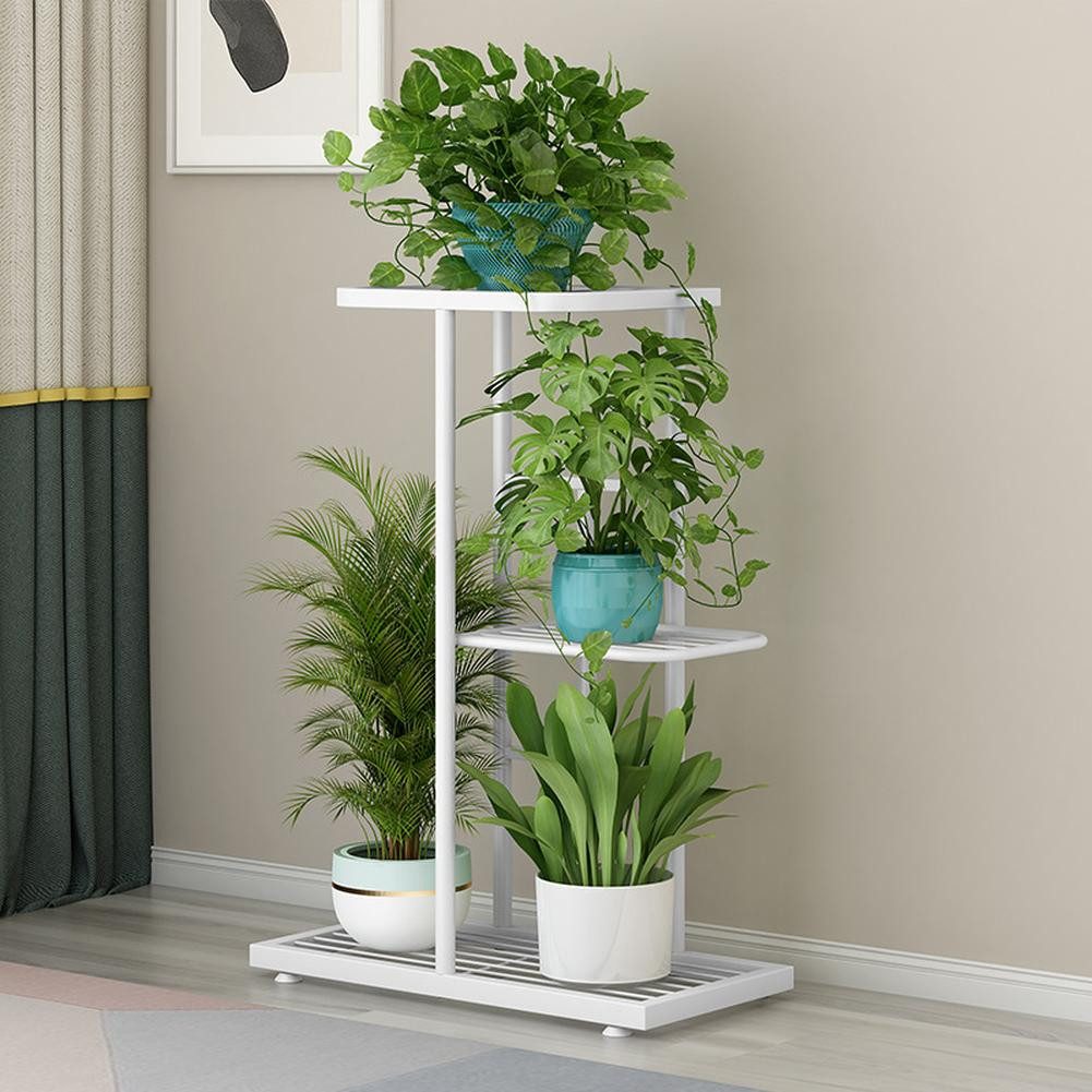 GarveeMore Blumenständer Pflanzenständer Indoor Outdoor 3Etagen günstig online kaufen