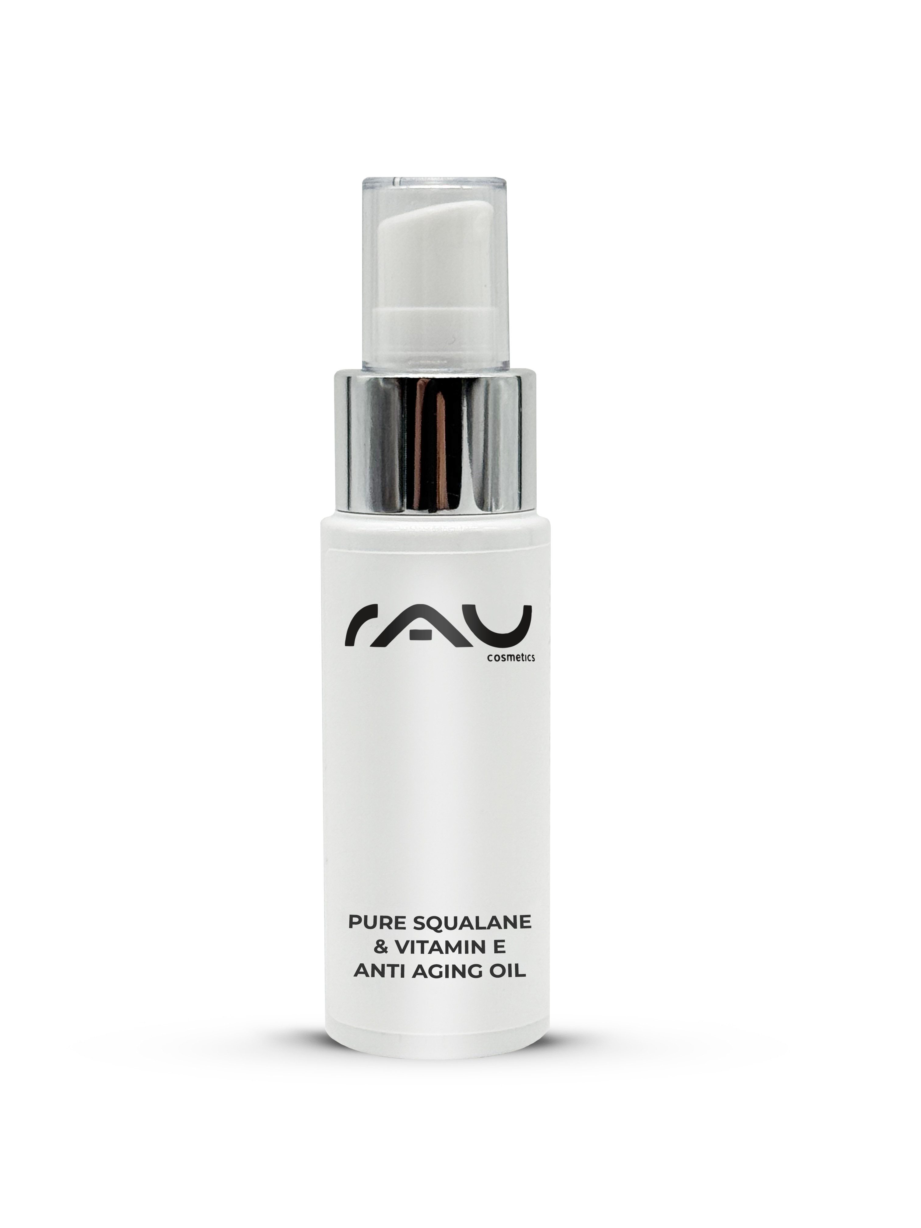 RAU Cosmetics Gesichtsöl RAU Cosmetics Pure Squalane & Vitamin E Anti Aging Oil 50 ml, Anti-Aging