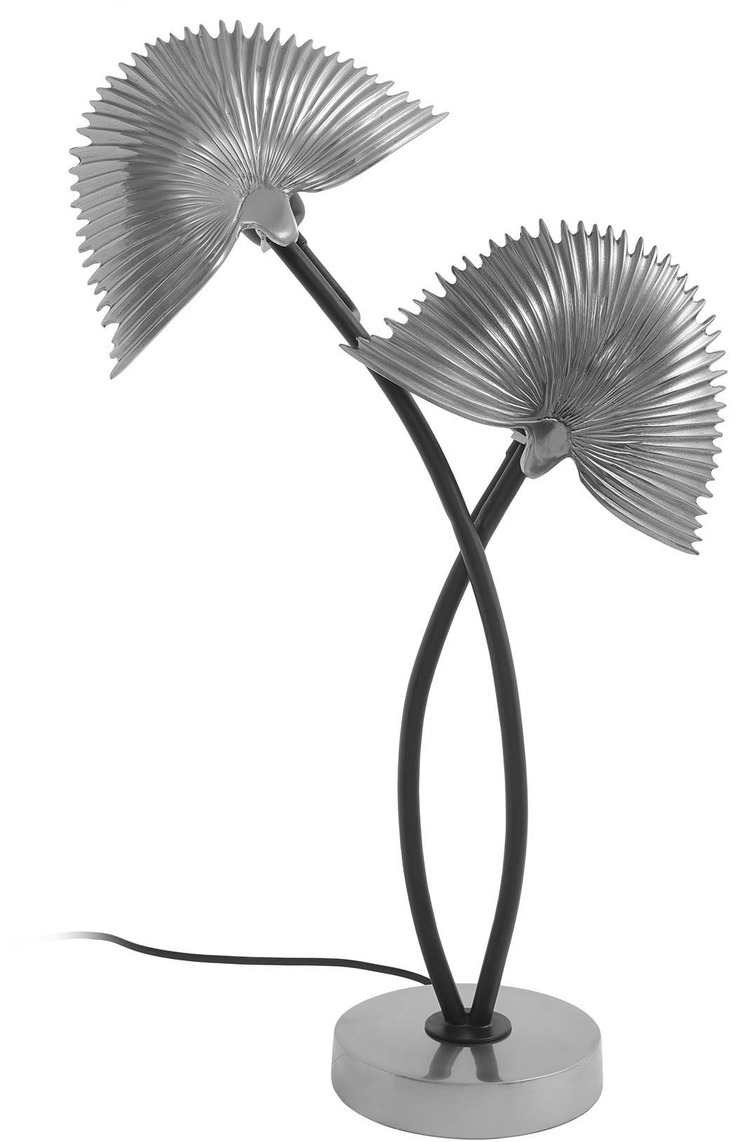 Kayoom Tischleuchte Tischlampe Twinflame 125, ohne Leuchtmittel, Dekorative Tischlampe mit zwei Lichtobjekten aus Metall