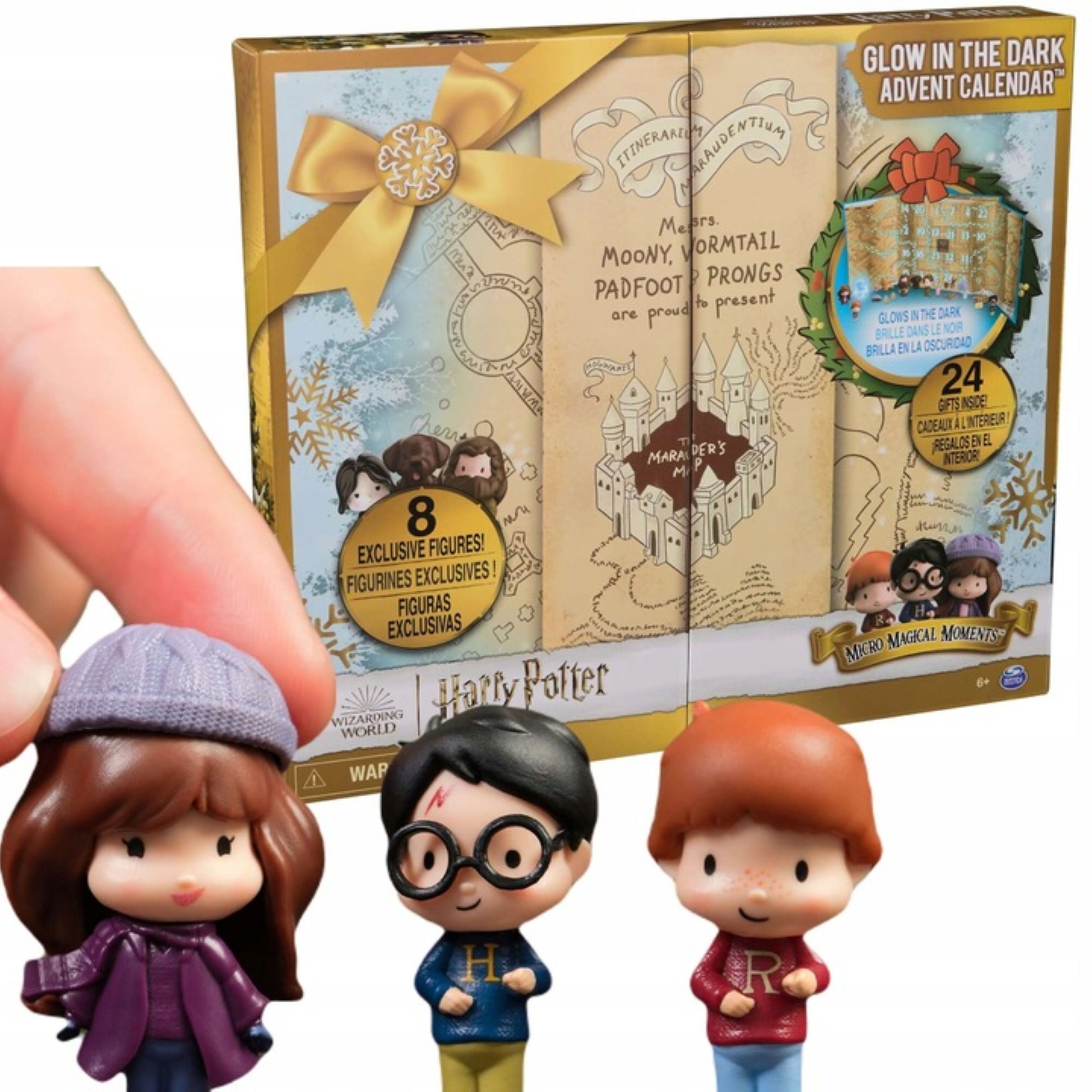 Harry Potter Adventskalender Harry Potter Adventskalender Glow in the Dark – 24 Überraschungen (1-tlg)