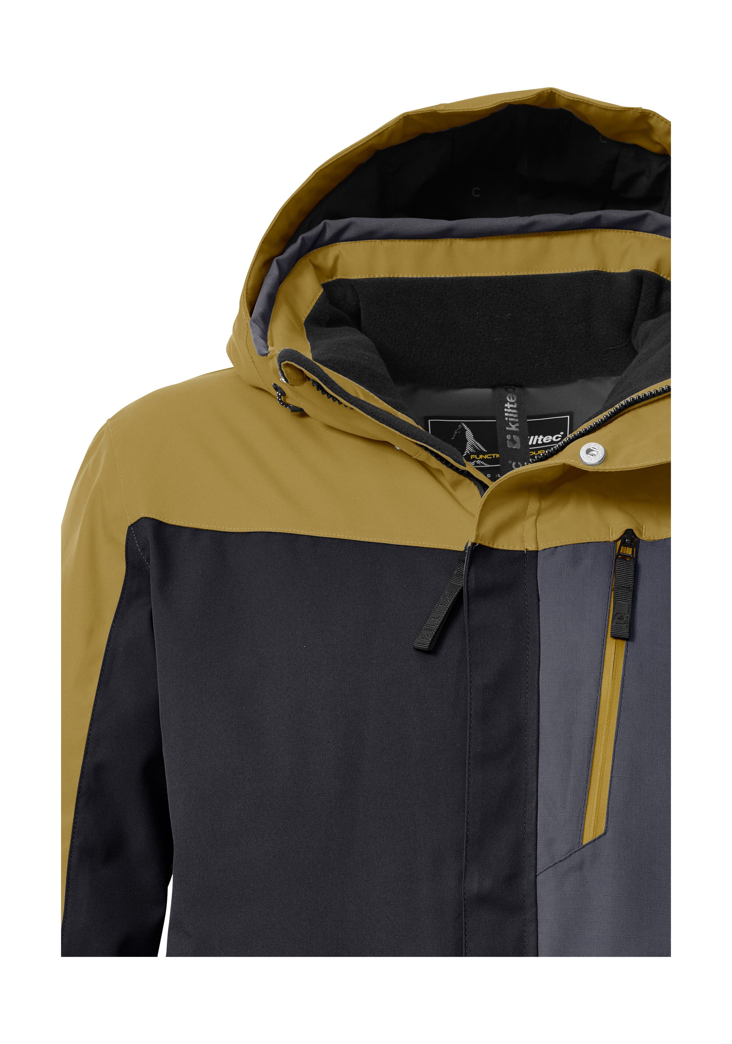 Killtec Skijacke KSW 52 MN SKI JCKT Wasserdichte, atmungsaktive Herrenjacke mit Schneefang und Taschen