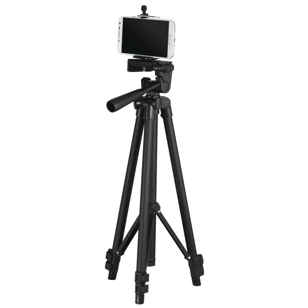 Hama Hama Dreibeinstativ Star Smartphone 112 schwarz Dreibeinstativ (Höhenverstellbar für Flexibilität)