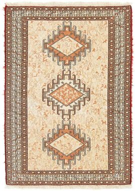 Teppich Ardebil Teppich handgeknüpft beige, morgenland, rechteckig, Höhe: 8 mm