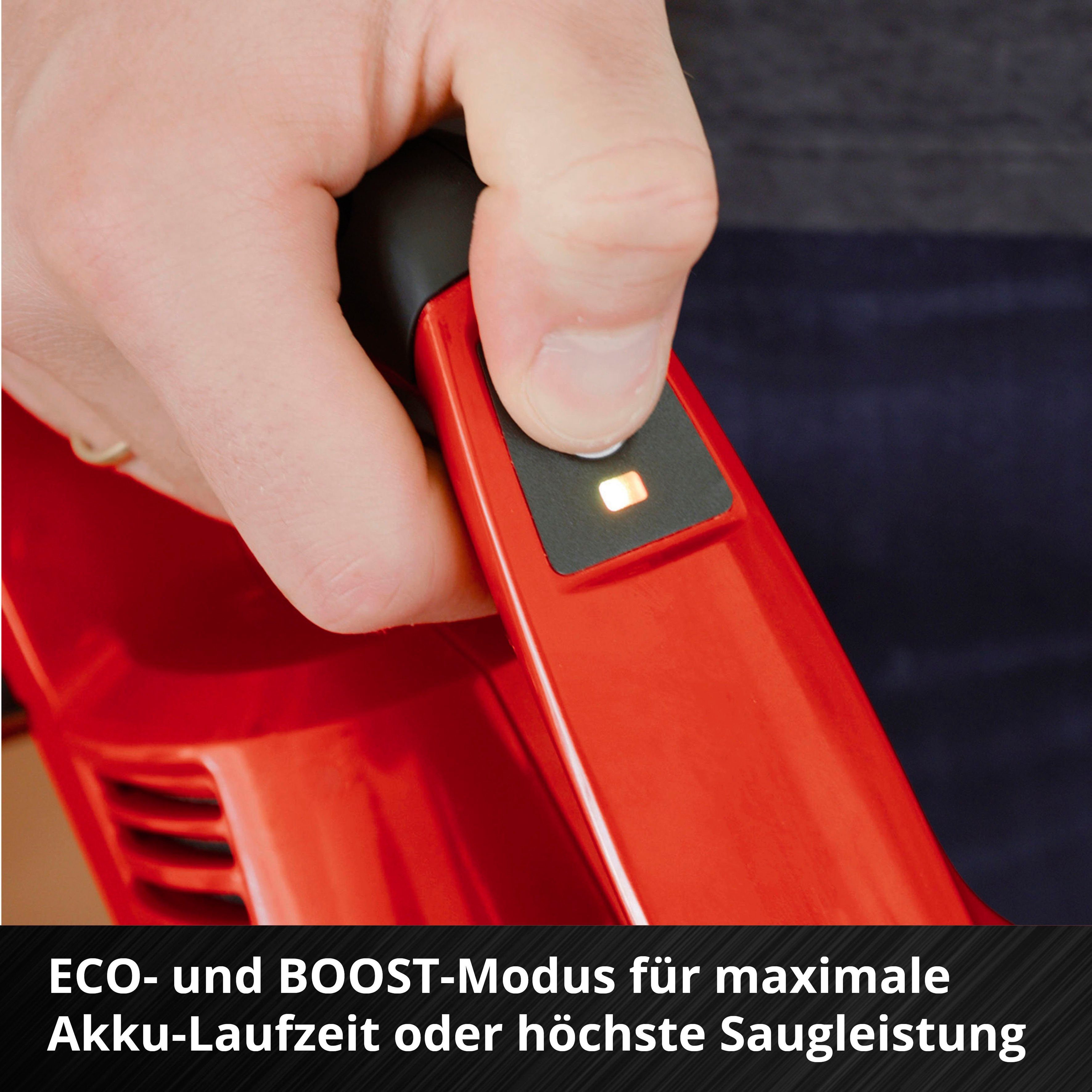 Einhell Akku-Hand-und Stielstaubsauger TE-SV 18 Li, 120 W, beutellos, ohne Akku und Ladegerät