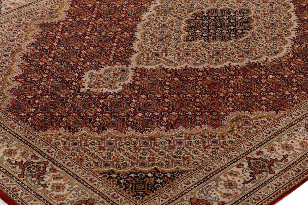 Orientteppich, 123x182 12 Höhe: mm Indo Orientteppich rechteckig, Handgeknüpfter Trading, Nain Täbriz