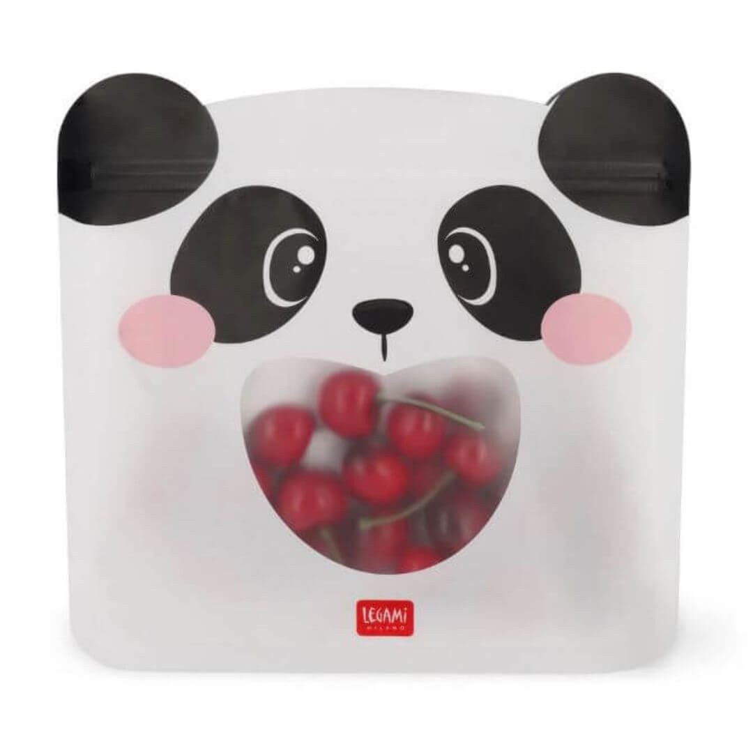 Legami Frischhaltebeutel Legami Snack bags 3er Set Panda