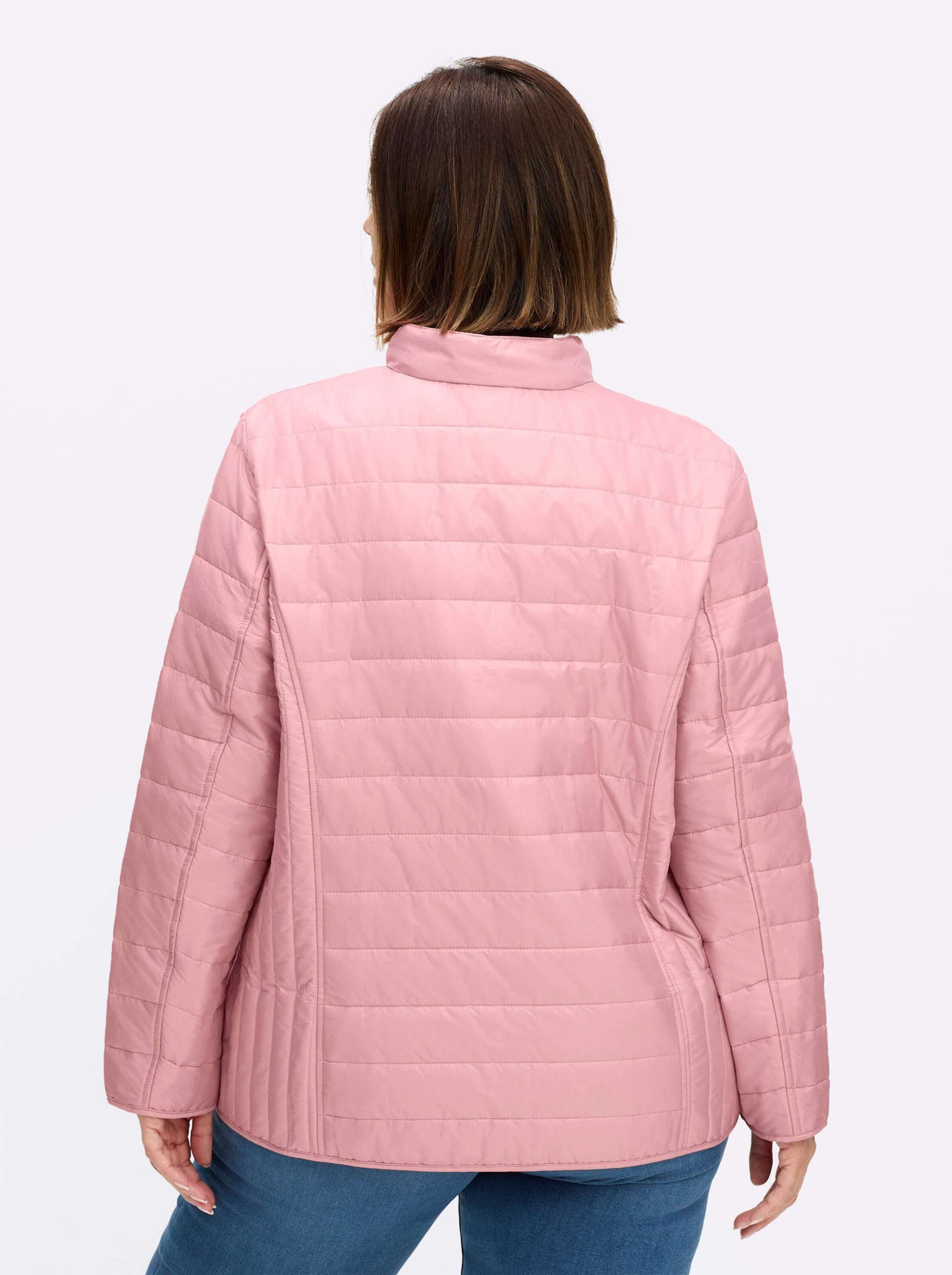 Sieh an! Winterjacke Steppjacke Langarm für die Übergangszeit, mit Stehkragen – Bild 2 von 5