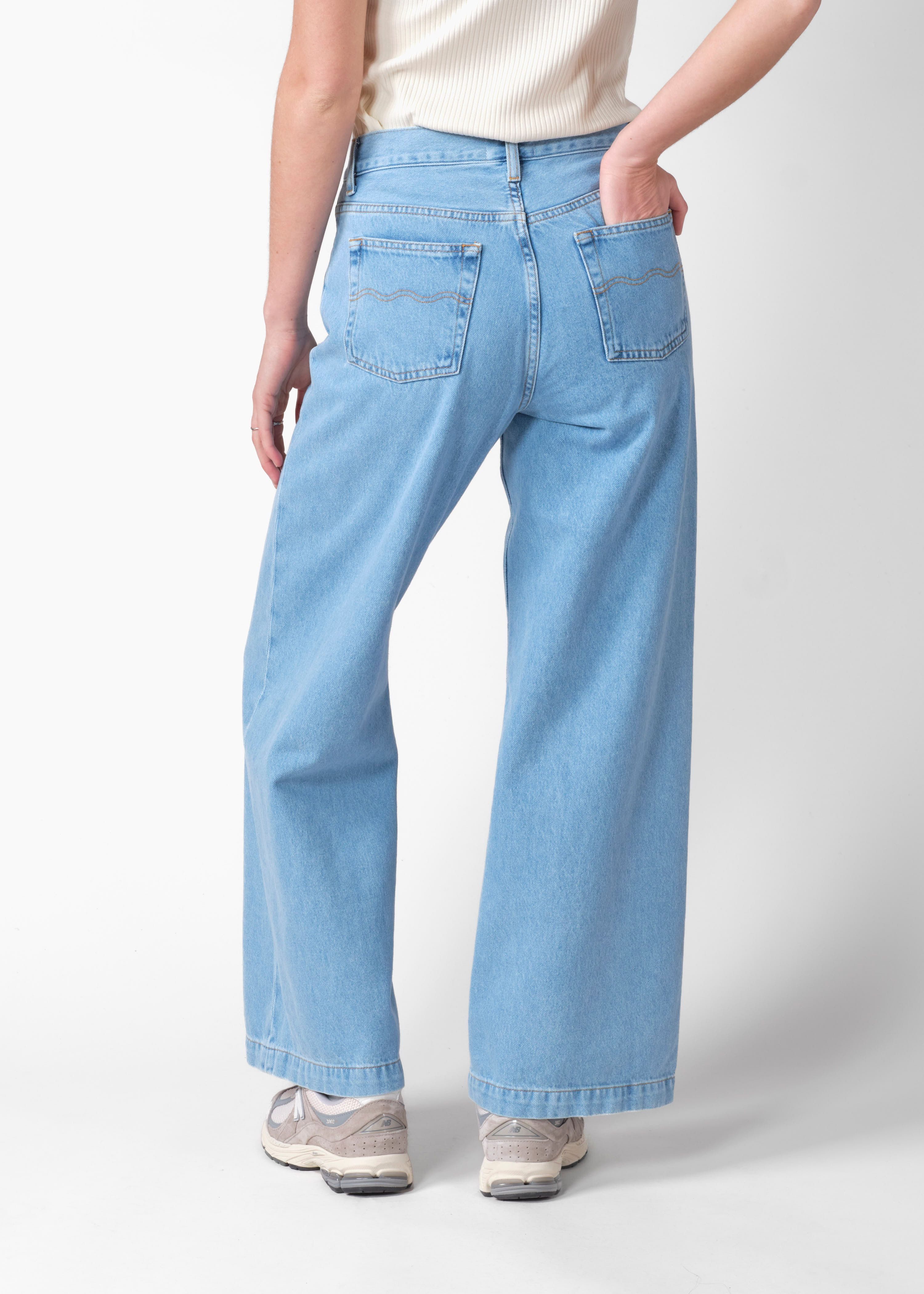 Klitmøller Weite Jeans Amelia pants GOTS