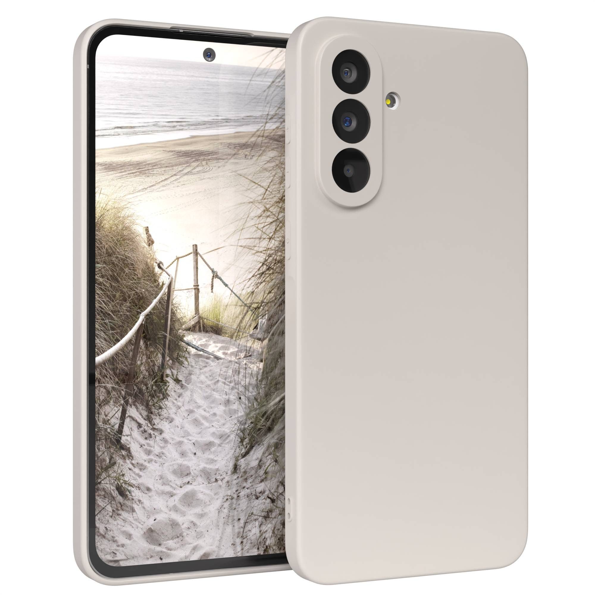 EAZY CASE Handyhülle für Samsung Galaxy A56 Hülle Silikon 6,7 Zoll, Bumper Case Matt Slimcover Silikonschutzhülle elastisch Polarstern