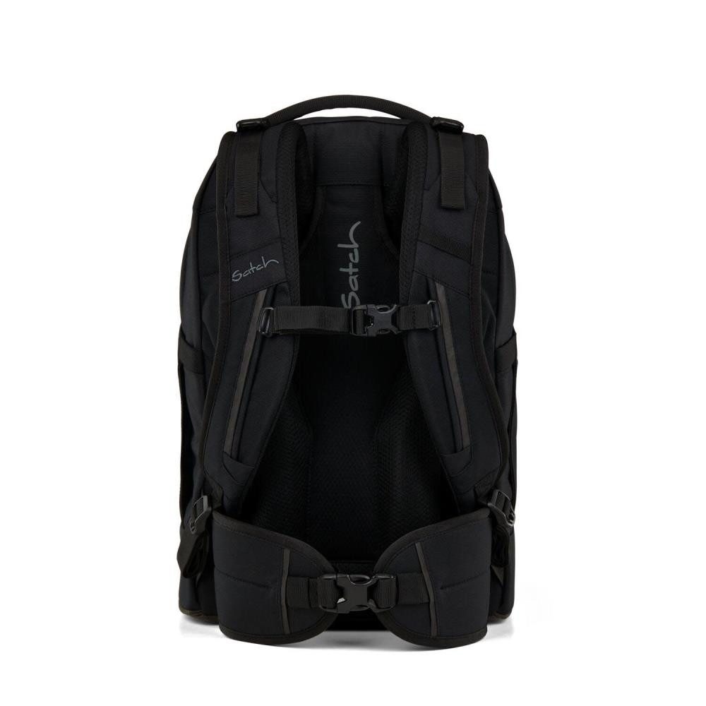 Satch Schulrucksack Pack (4tlg., inkl. Schlamperbox, Regenhülle und Geldbörse)