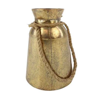 HTI-Living Dekovase Vase Antikgold 36cm Sack (Stück, 1 St., 1 Vase), Dekovase Vintage