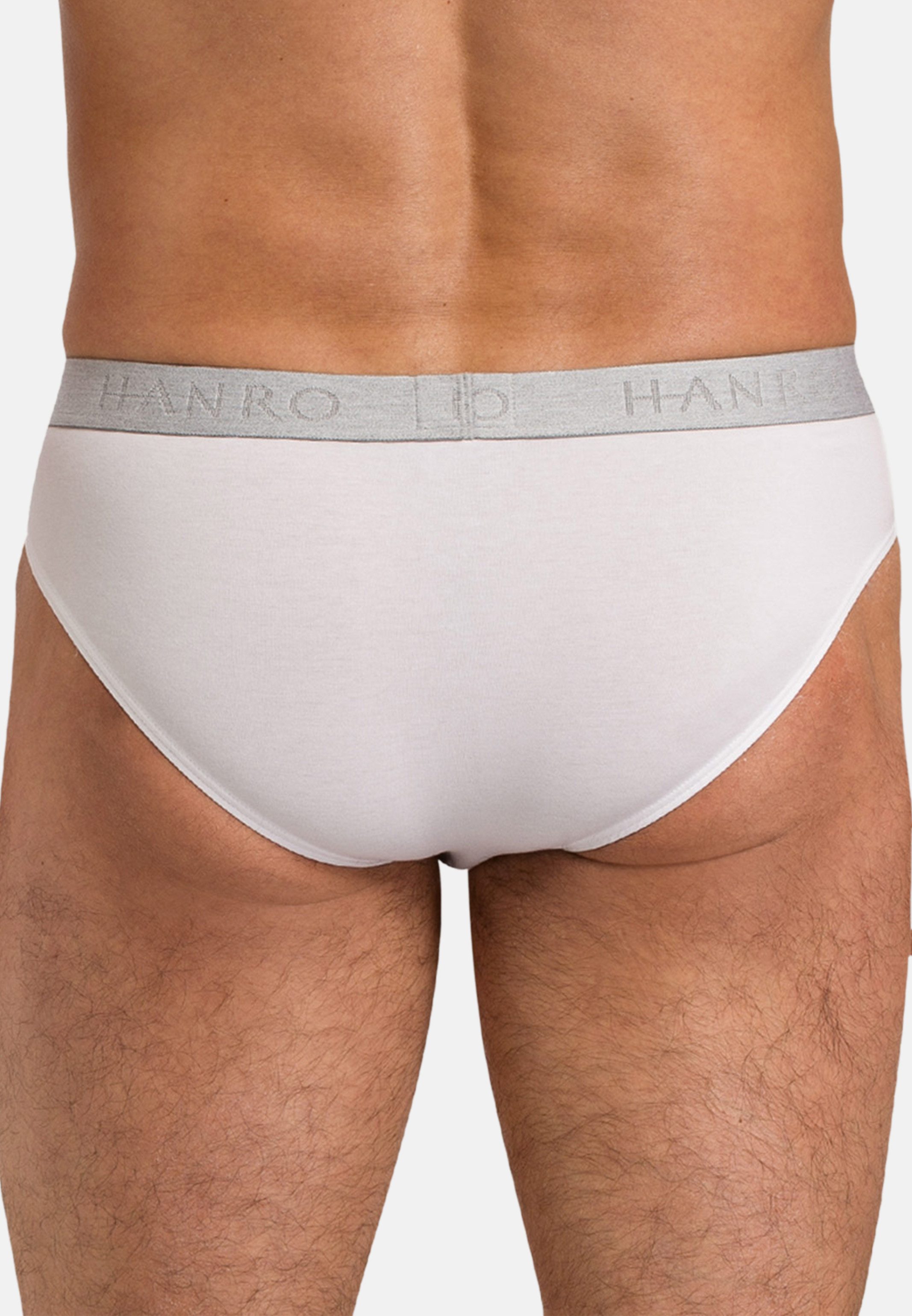 Hanro Slip 4er Pack Cotton Essentials (Spar-Set, 4-St) Slip / Unterhose - Baumwolle - ohne Eingriff