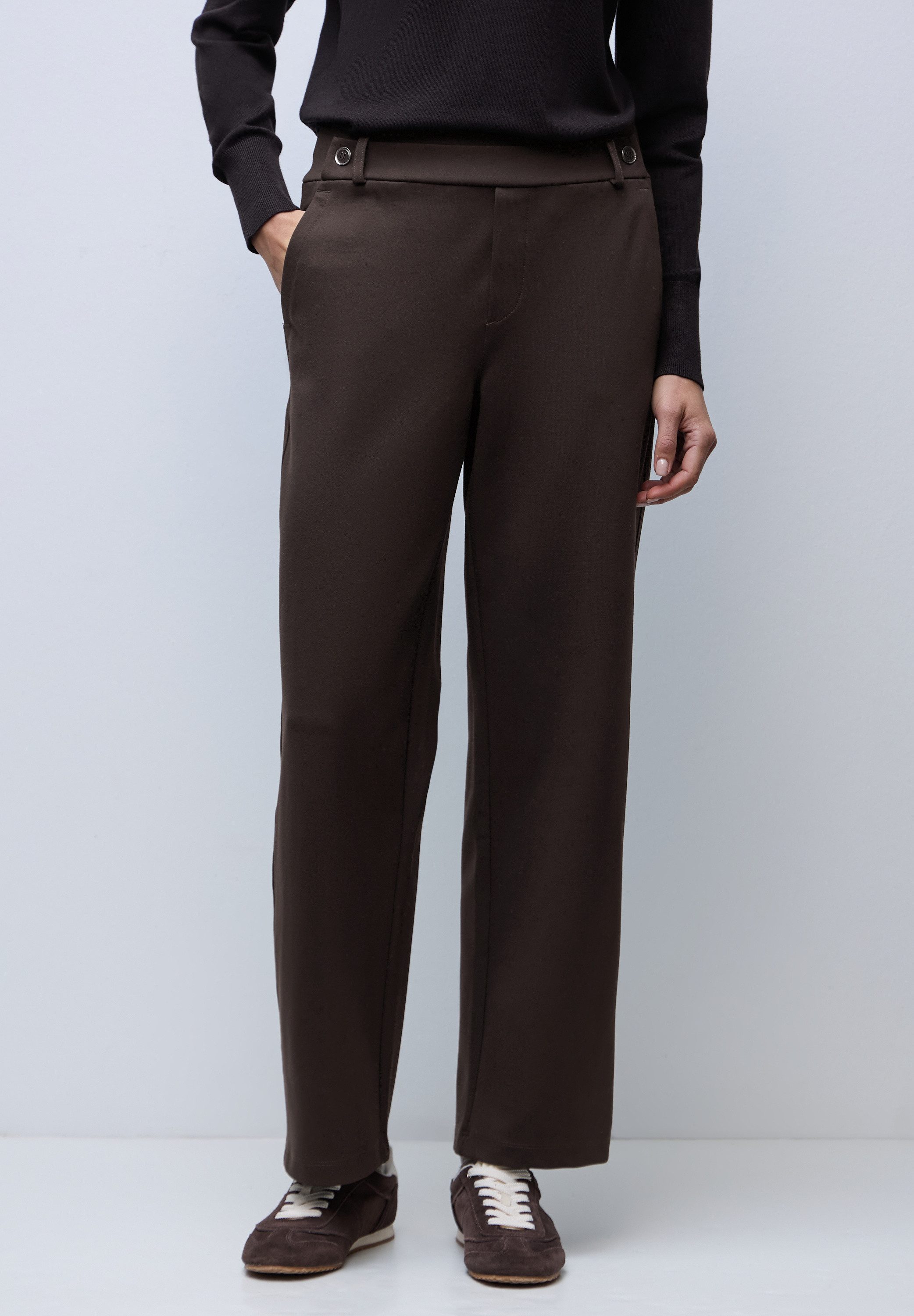 STREET ONE Stoffhose High Waist günstig online kaufen