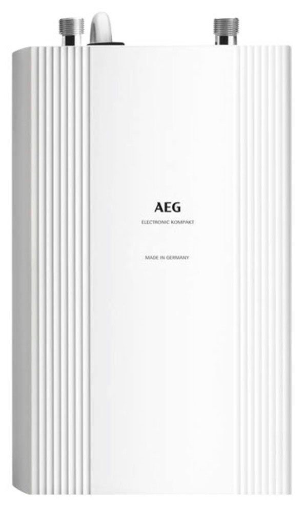 AEG Haustechnik Kompakt-Durchlauferhitzer DDLE Kompakt 11/13 kW, umschaltbar für die Küche, elektronisch, min. 20 °C, max. 60 °C, kompakt, ideal für unter die Küchenspüle