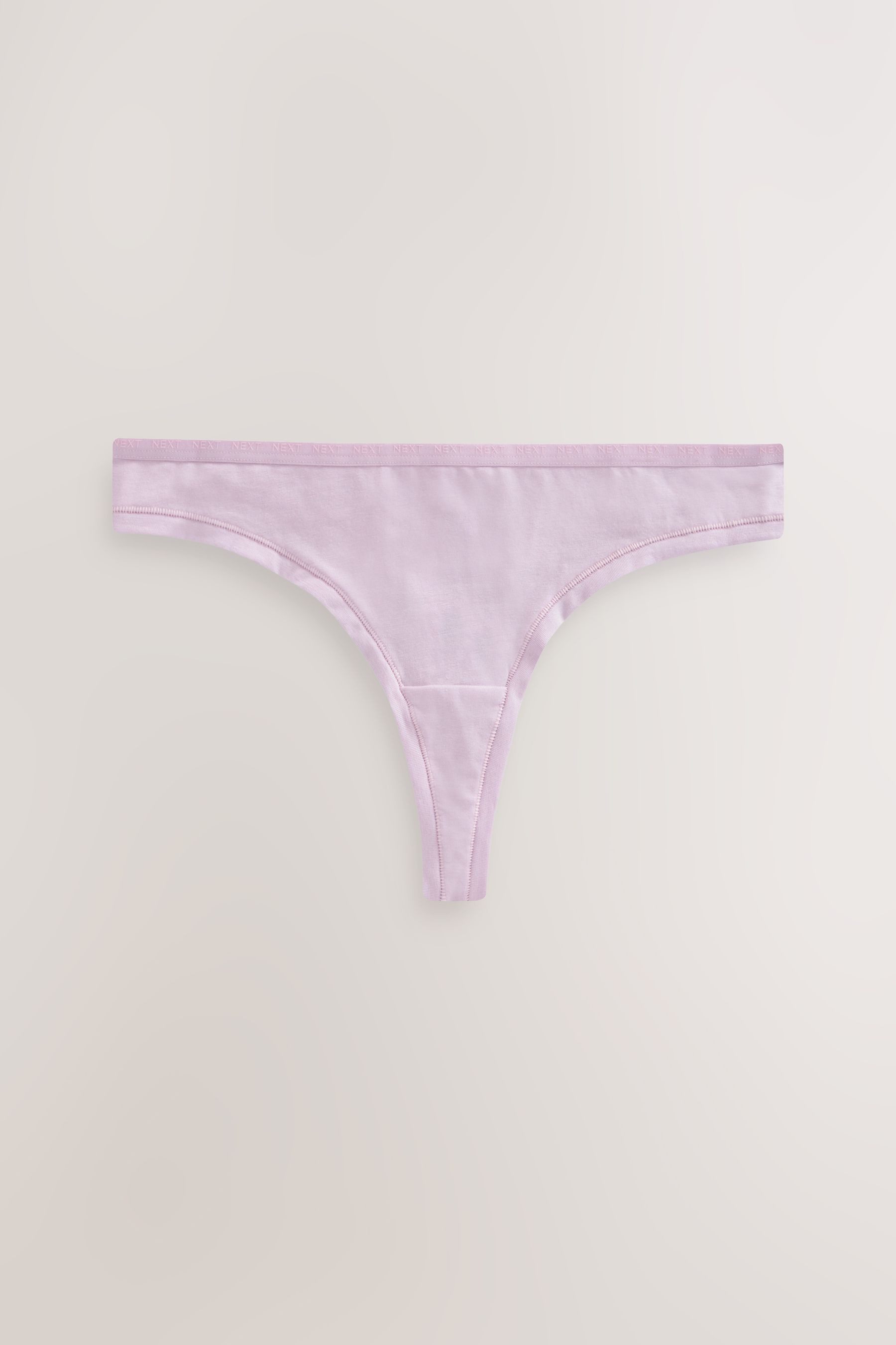 Next String 4er-Pack Slips aus Modal mit Logo – Tanga (4-St)