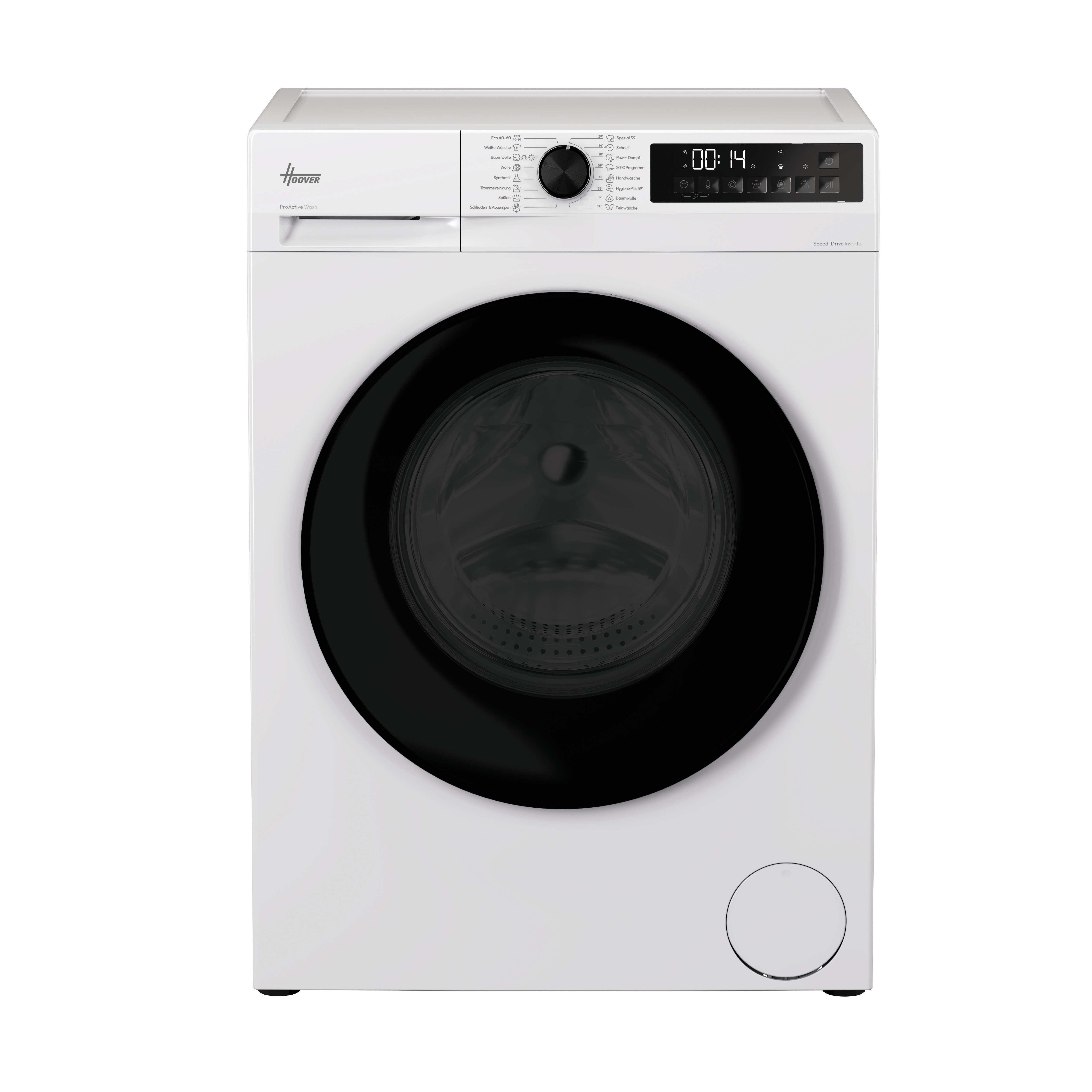 Hoover Waschtrockner H/ProWash&Dry 300 HGWDQ485SB6-84, 8 kg, 5 kg, 1300 U/min, Vielseitige Kurzprogramme