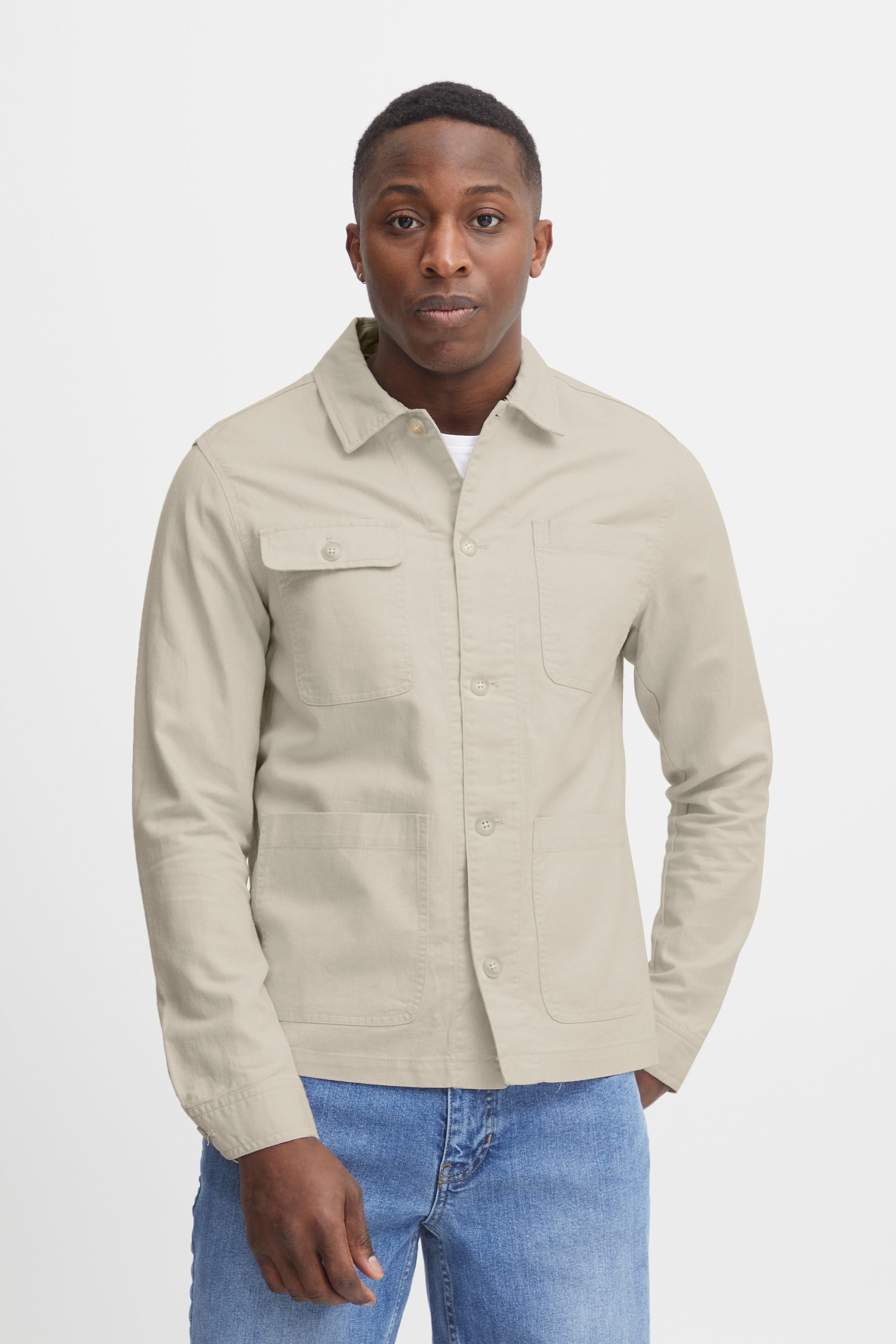 Fieldjacket CFJerslev 0050 linen mix jacket - 20504561