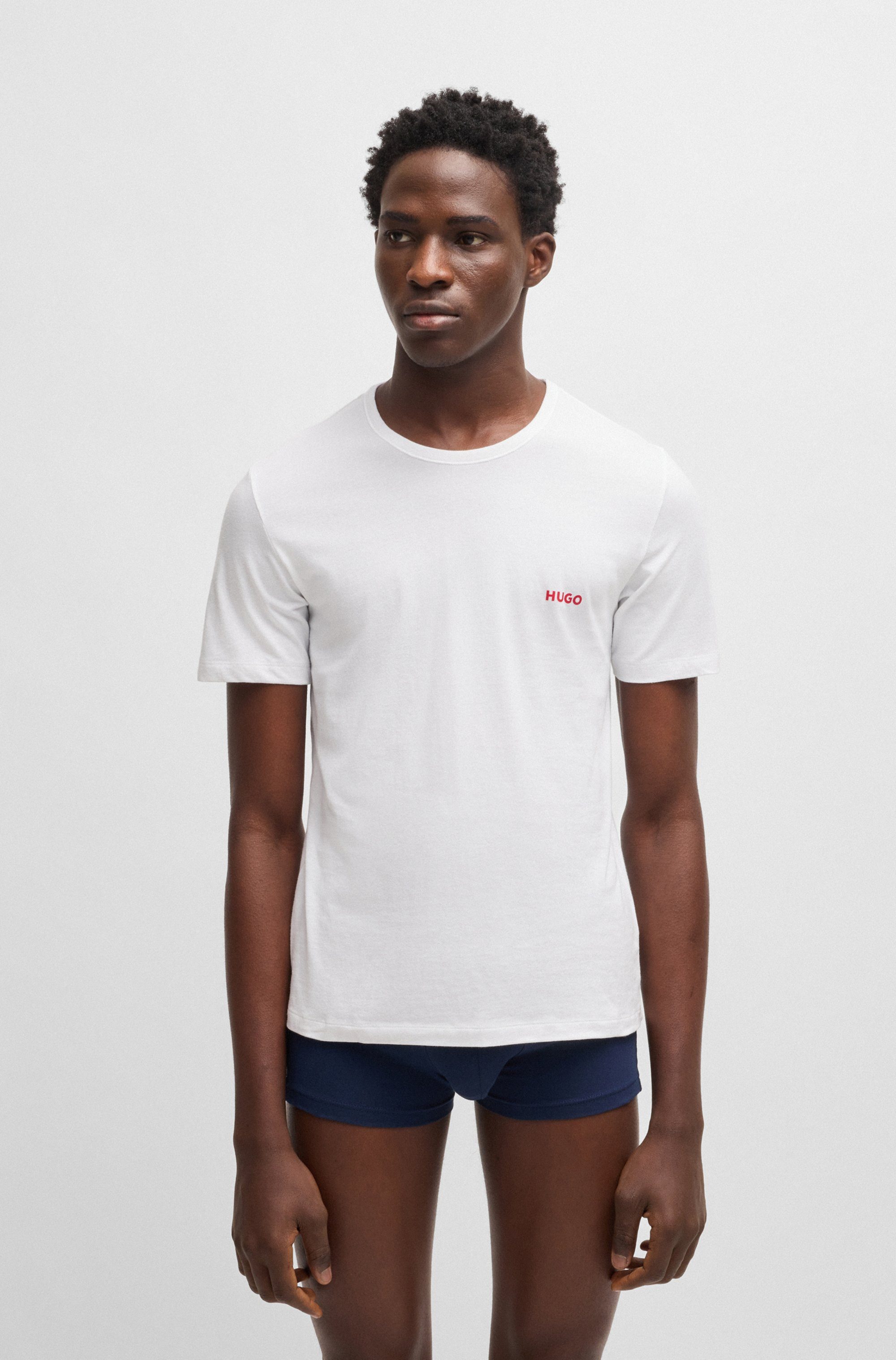 HUGO T-Shirt RN TRIPL (Packung, 3-tlg) günstig online kaufen