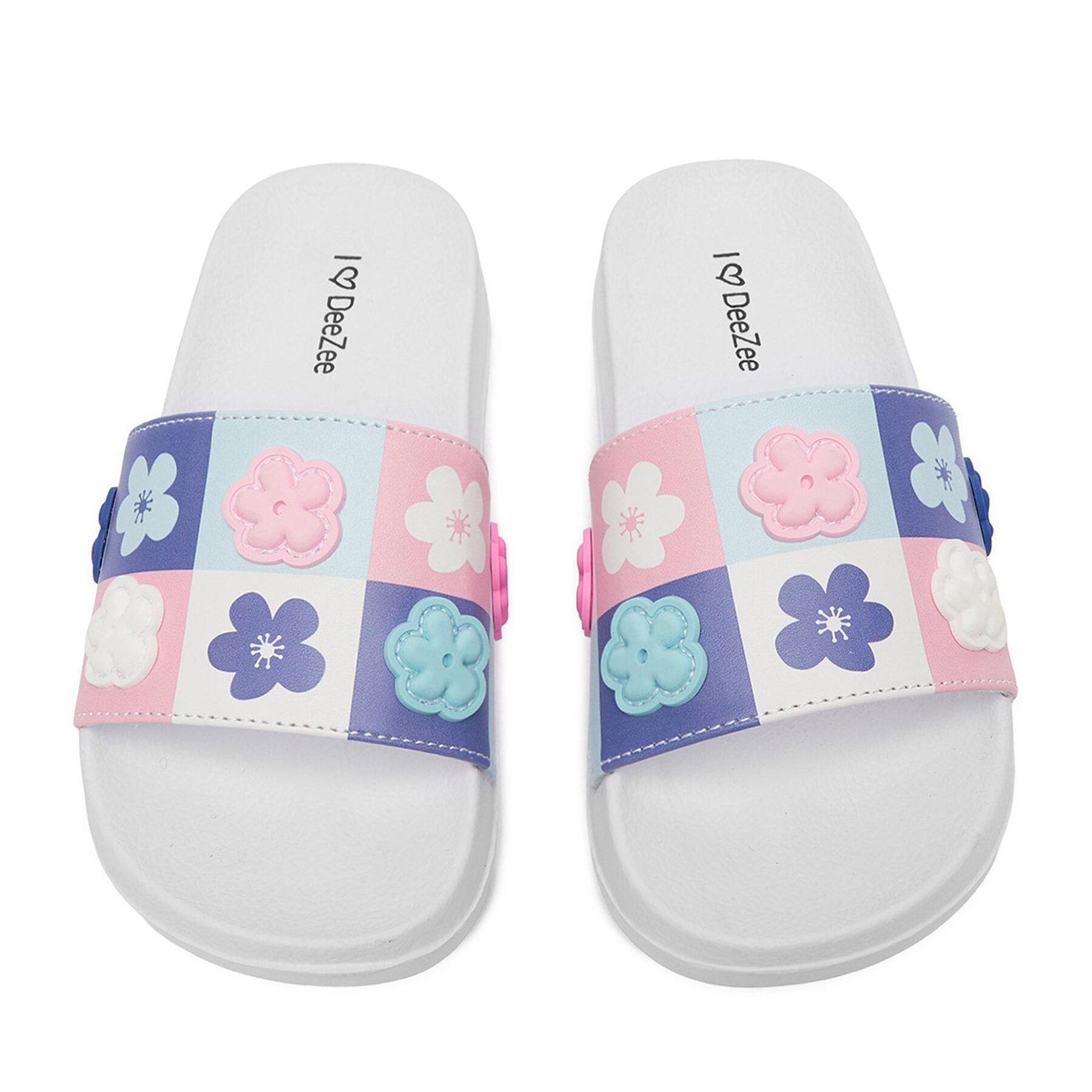DeeZee Deezee Flip Flops für Mädchen, farbenfroh Badepantolette