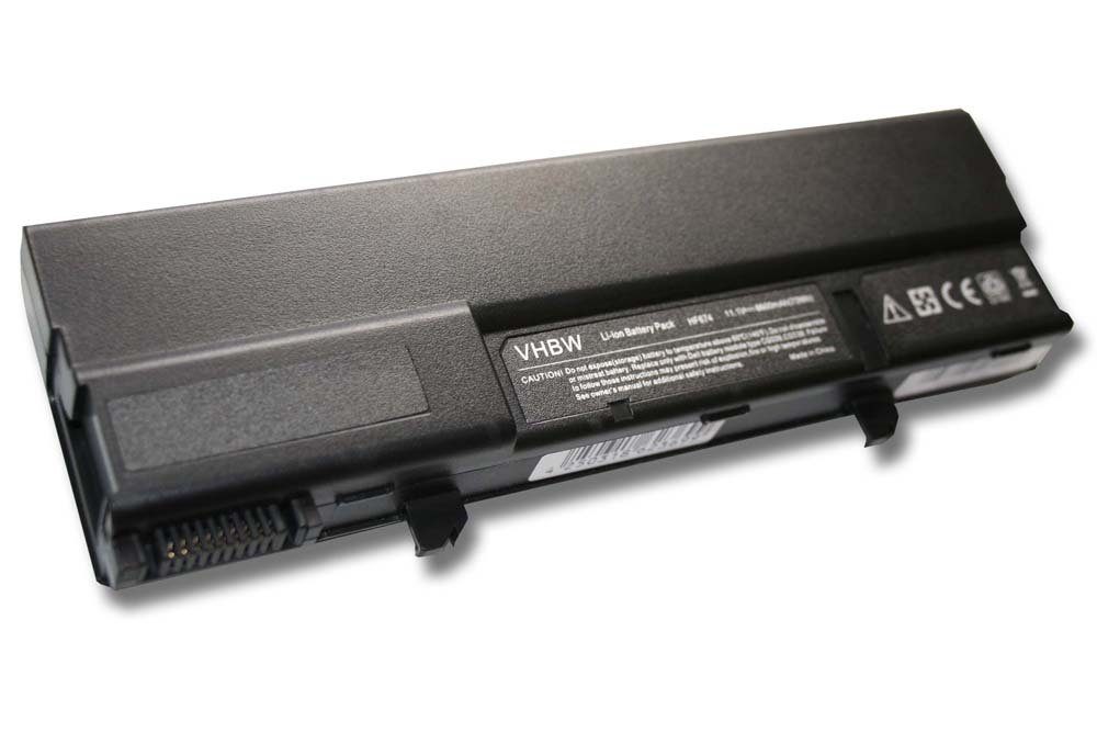 vhbw kompatibel mit M1210 (11,1 6600 Li-Ion V) XPS mAh Dell Laptop-Akku
