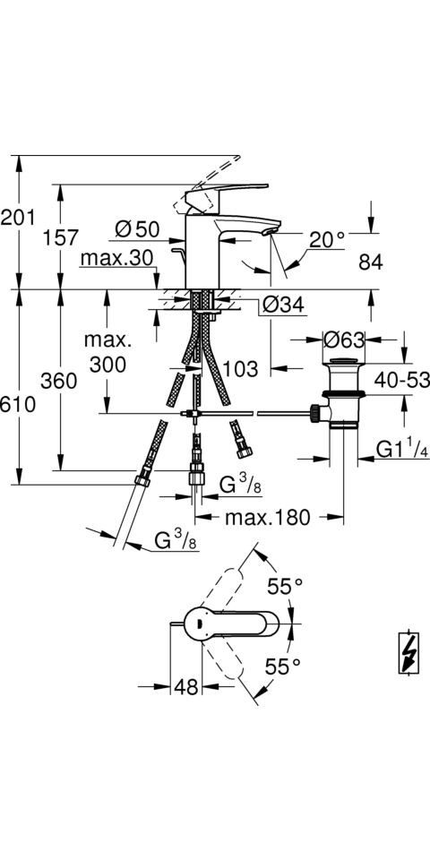 Grohe Waschtischarmatur günstig online kaufen