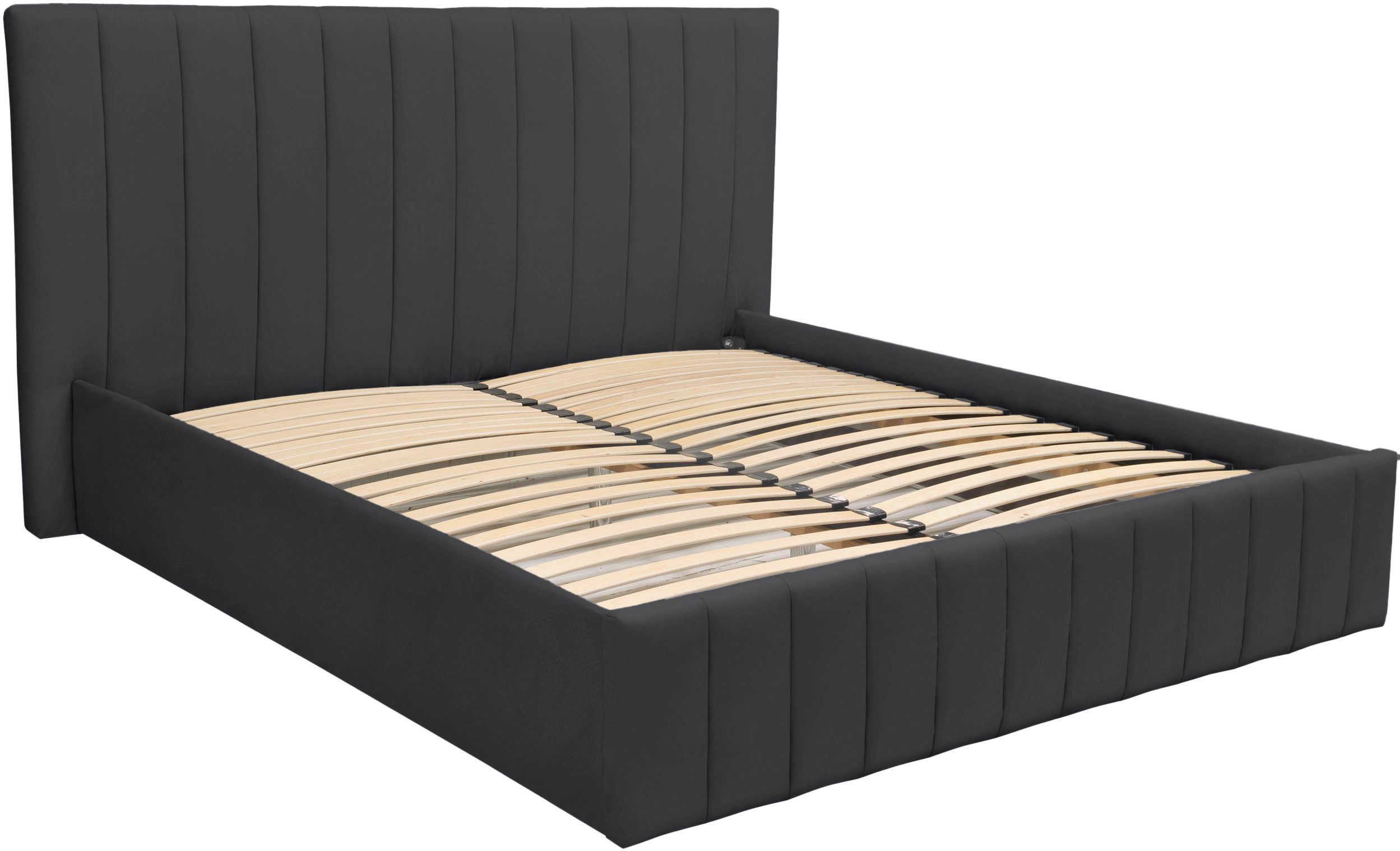 Home affaire Polsterbett Effy erhältlich in der Breite 180x200cm, wahlweise mit Lattenrost und King-Matratze (28cm) – Bild 4 von 5