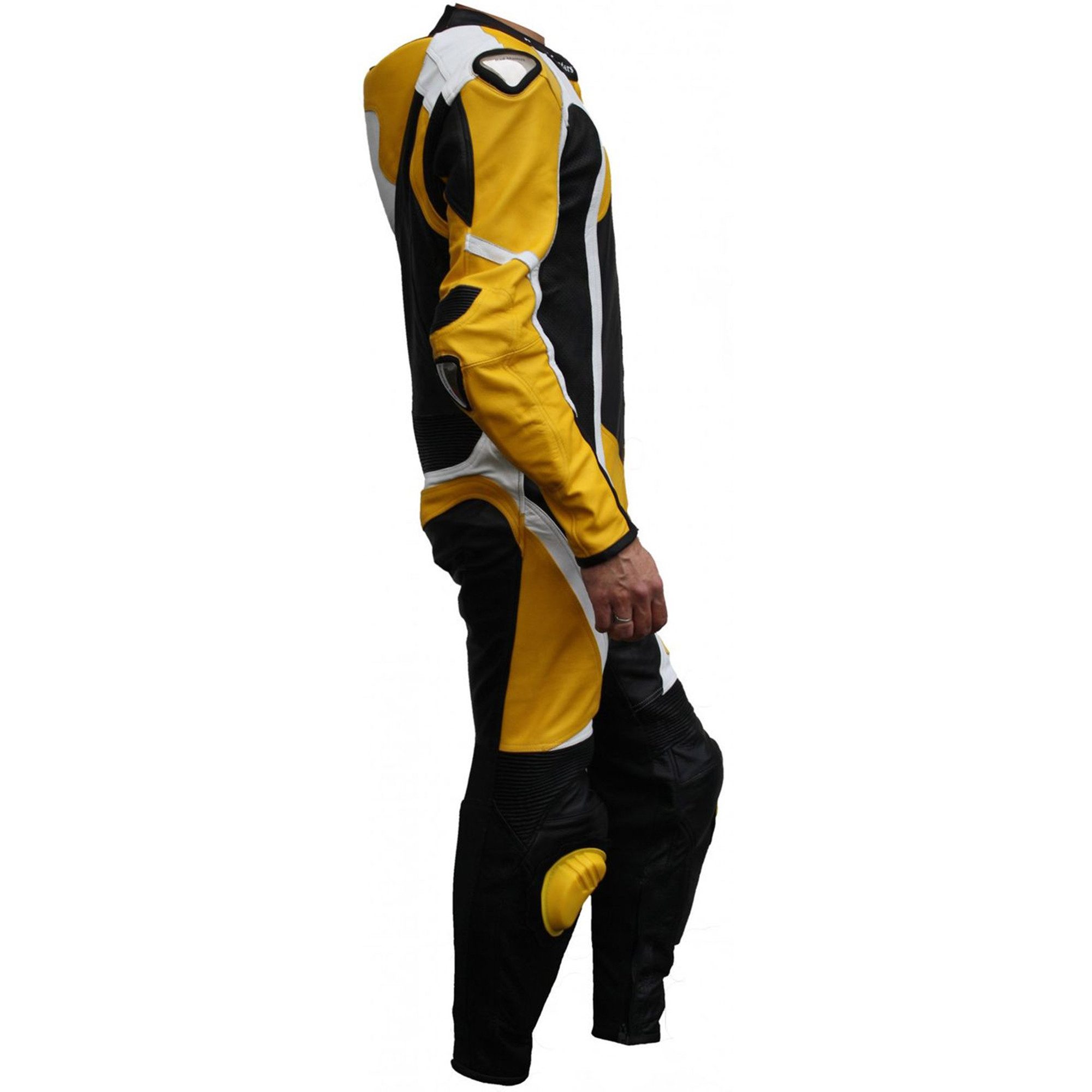German Wear Motorradkombi GW409K Einteiler Motorradkombi Lederkombi
